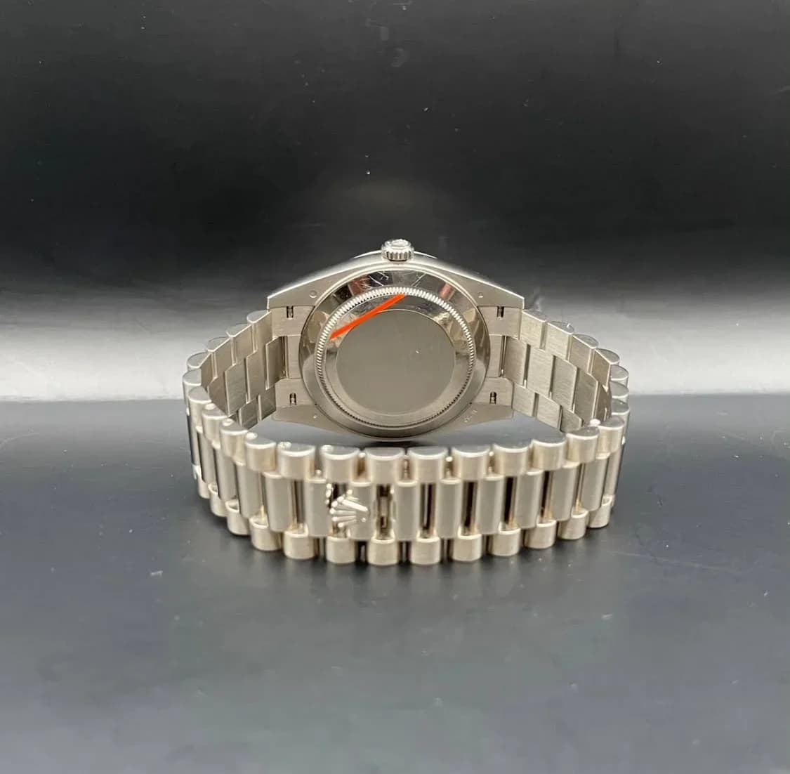 Thumb Day-Date 40 White Gold / Green - Roman