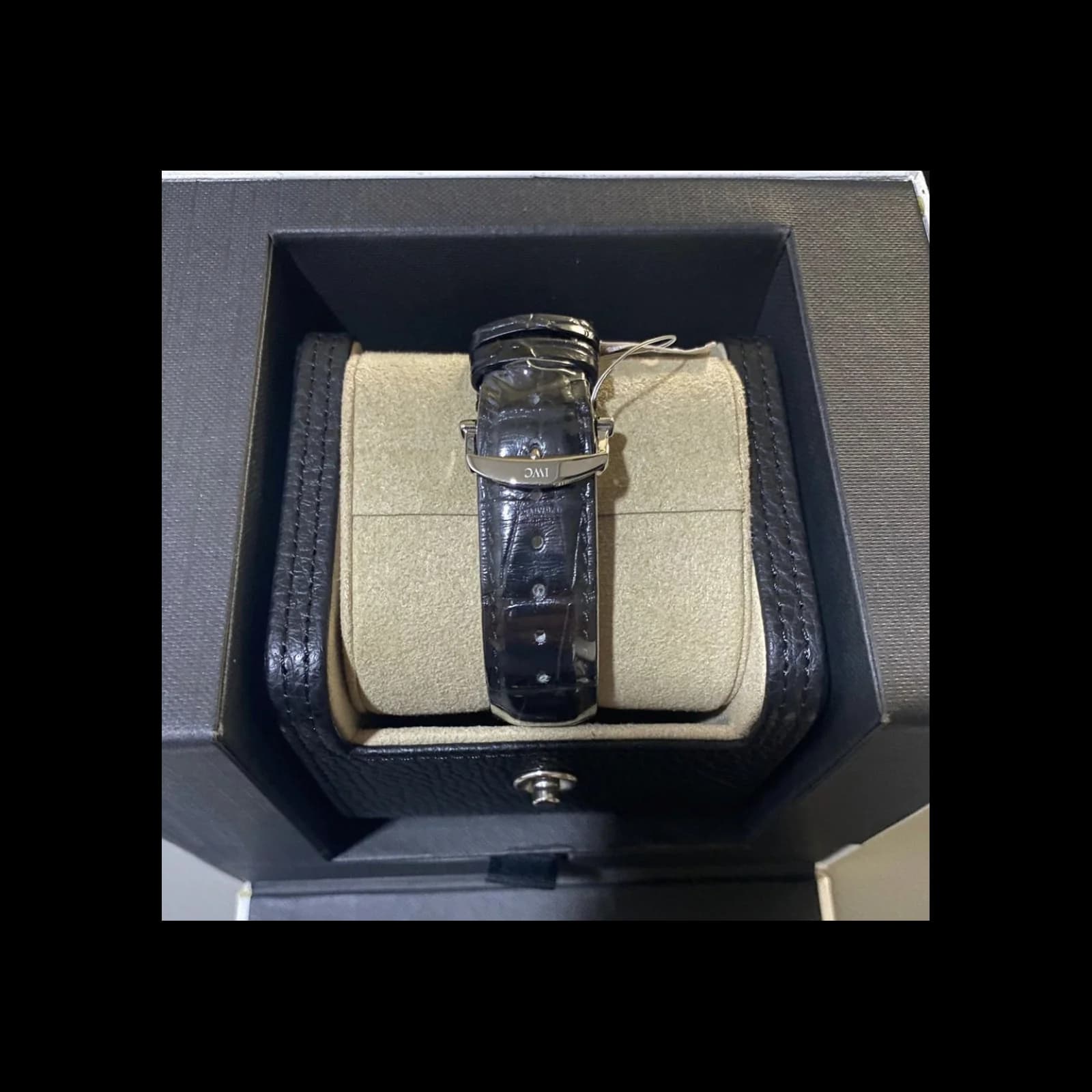 Thumb Portofino Automatic Stainless Steel / Blue / Alligator