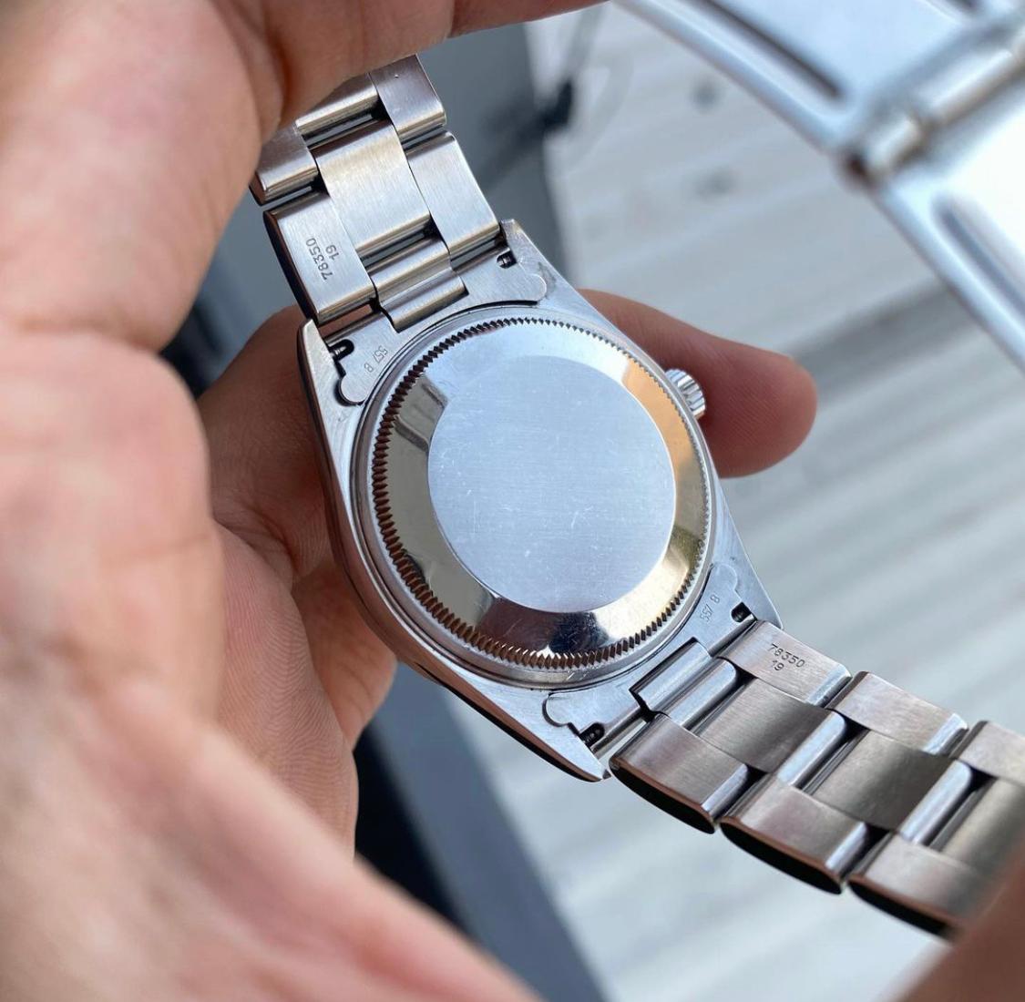 Thumb Air-King Precision Silver Dial