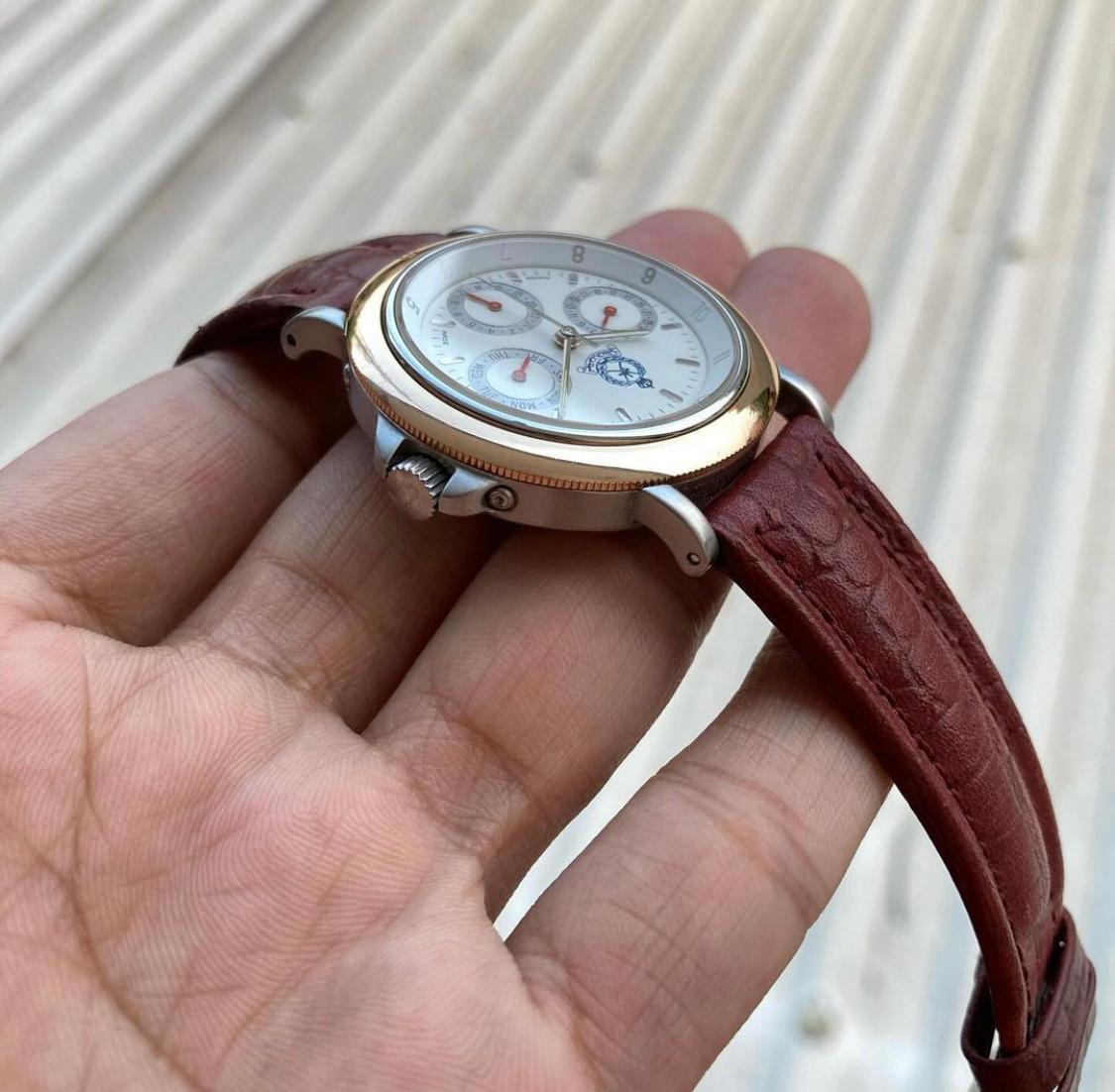 Thumb Artelier Complication 35 Stainless Steel - Rose Gold / Silver