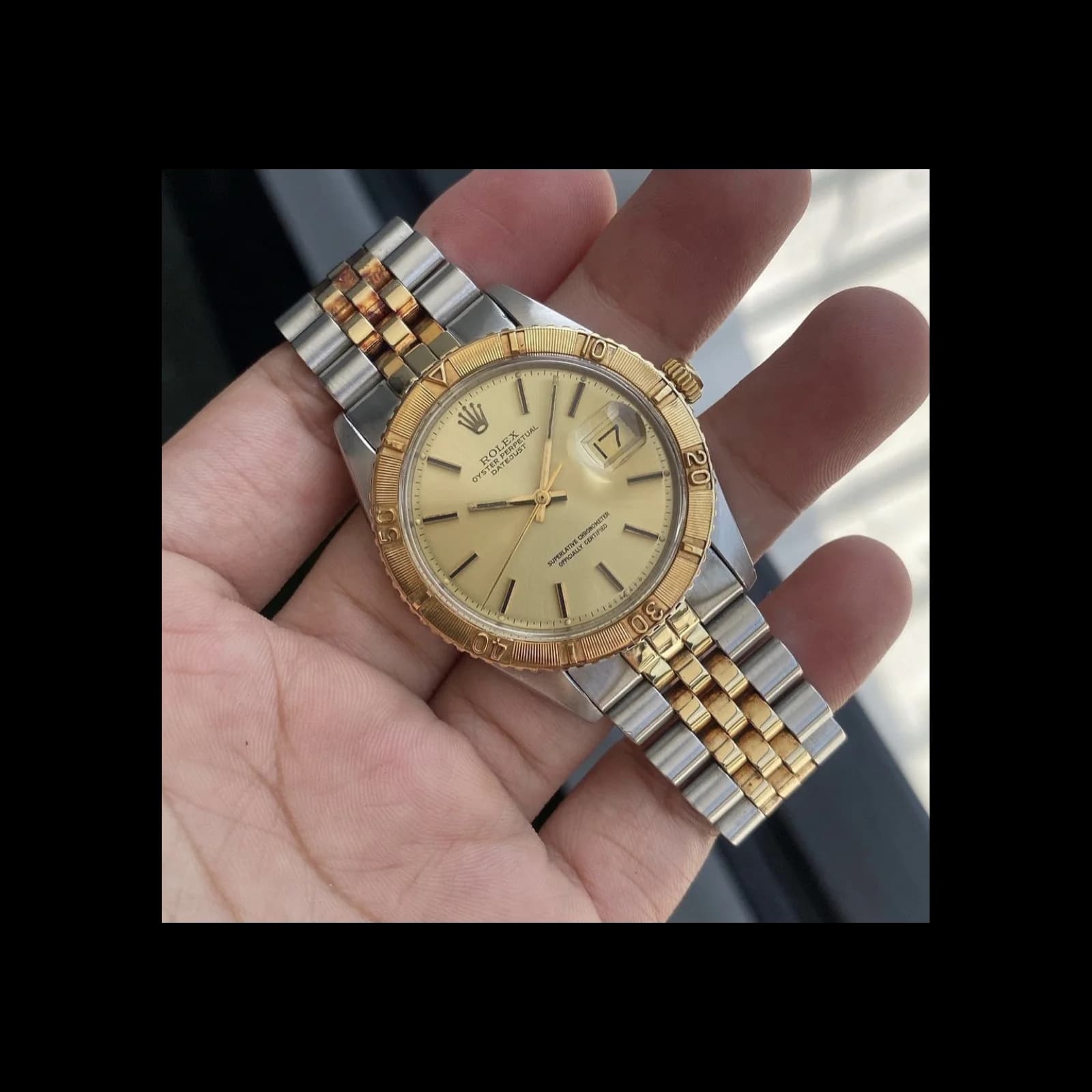 Thumb Datejust 36 Turn O Graph 1625