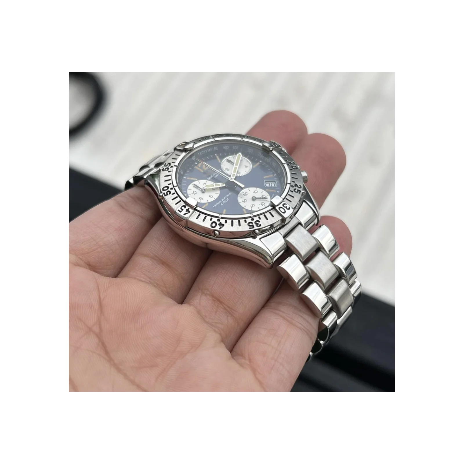 Thumb Colt Chronograph Quartz Stainless Steel / Blue
