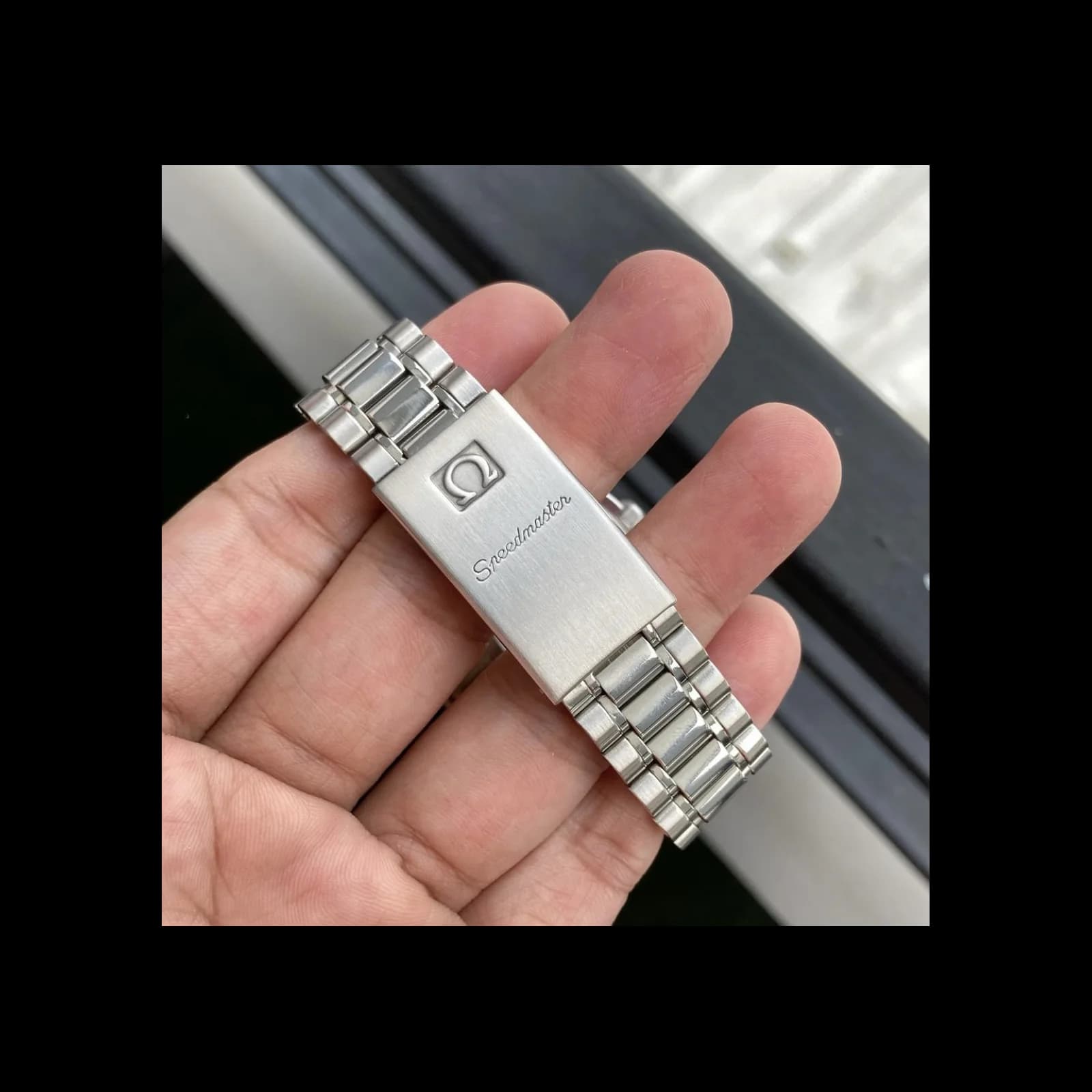 Thumb Speedmaster Date 39 Stainless Steel / Blue / Bracelet