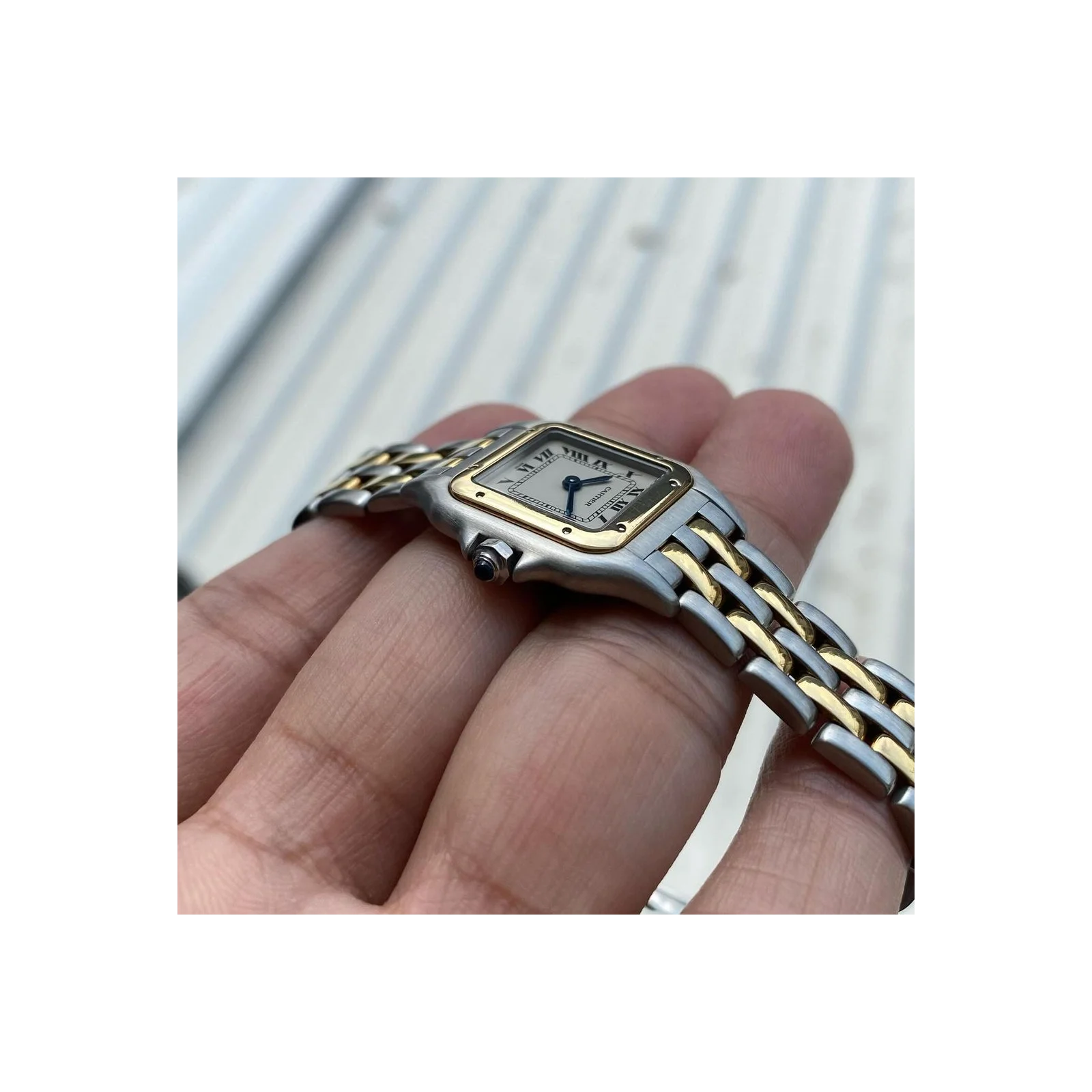 Thumb Panthere Quartz Gold / Steel