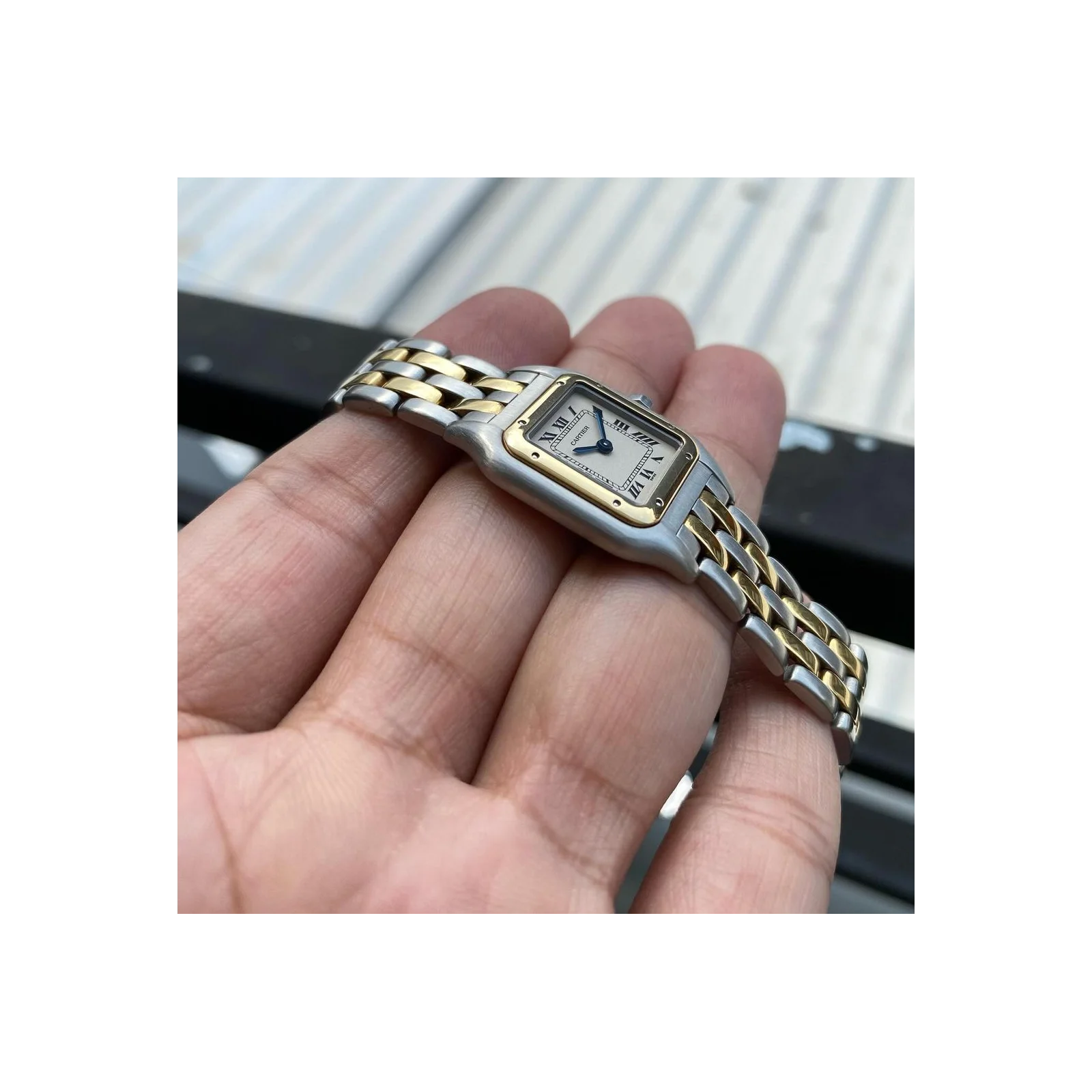 Thumb Panthere Quartz Gold / Steel