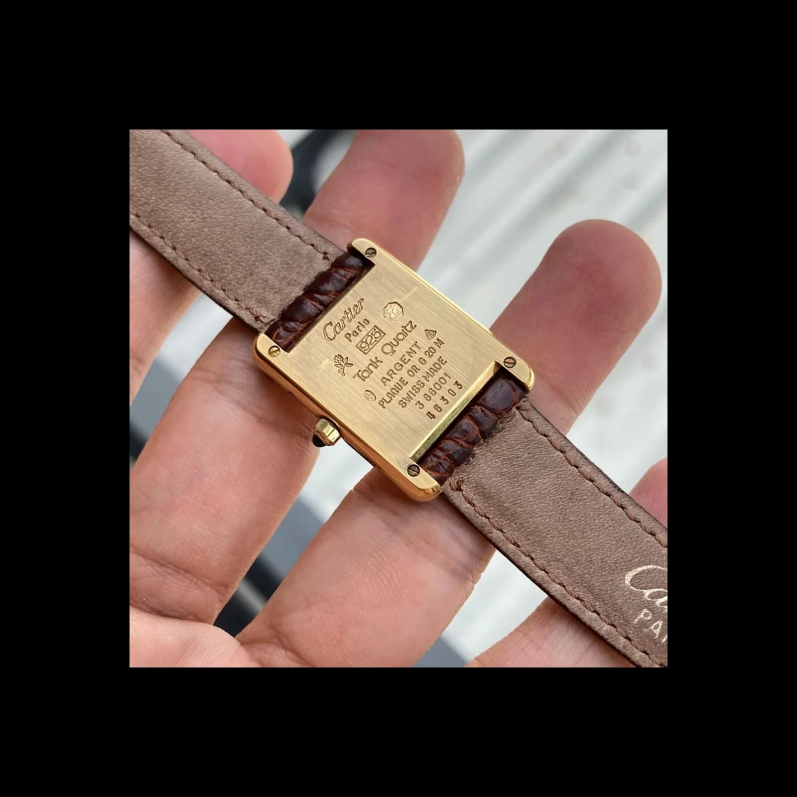 Thumb Must de Cartier Tank Quartz
