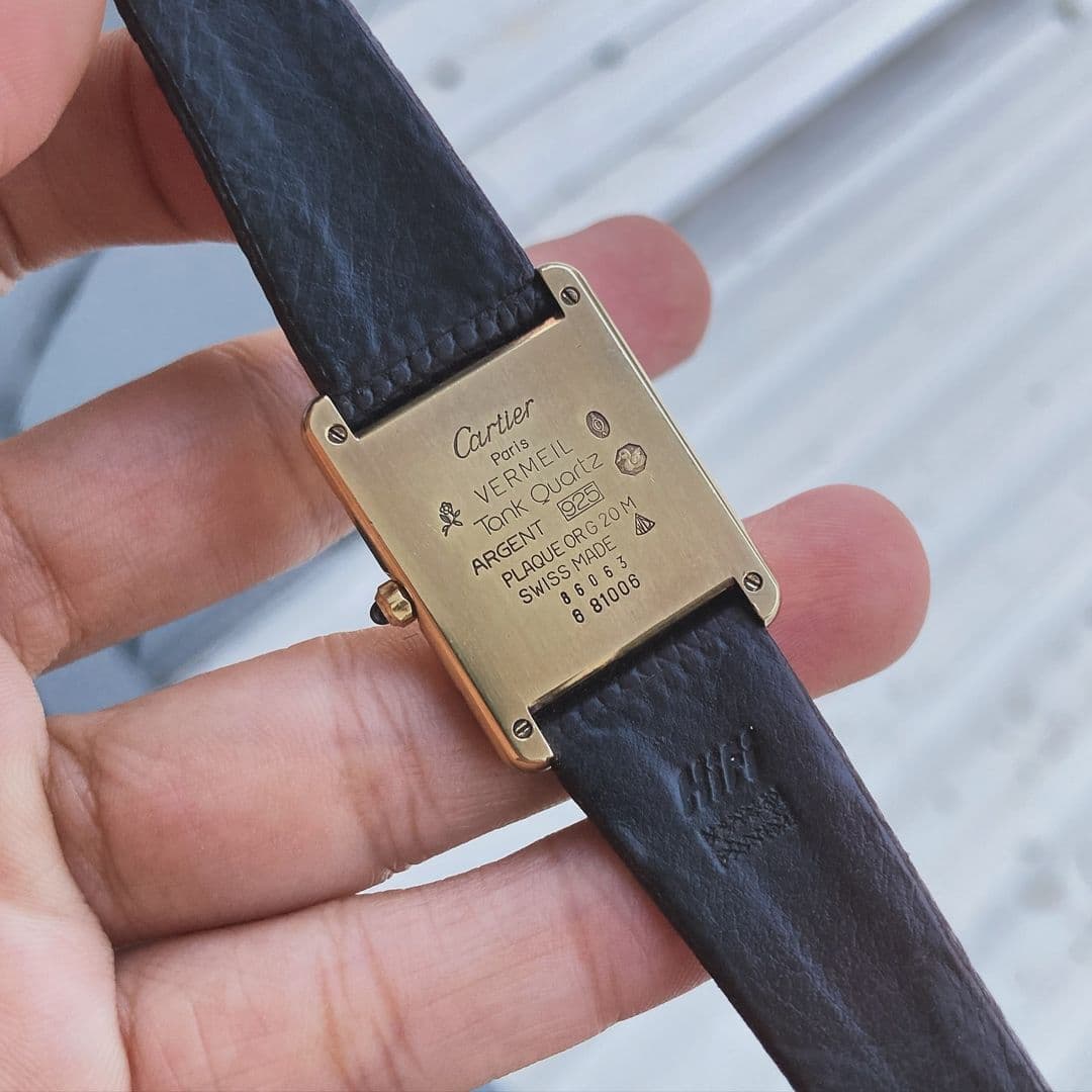 Thumb Must de Cartier Tank Quartz