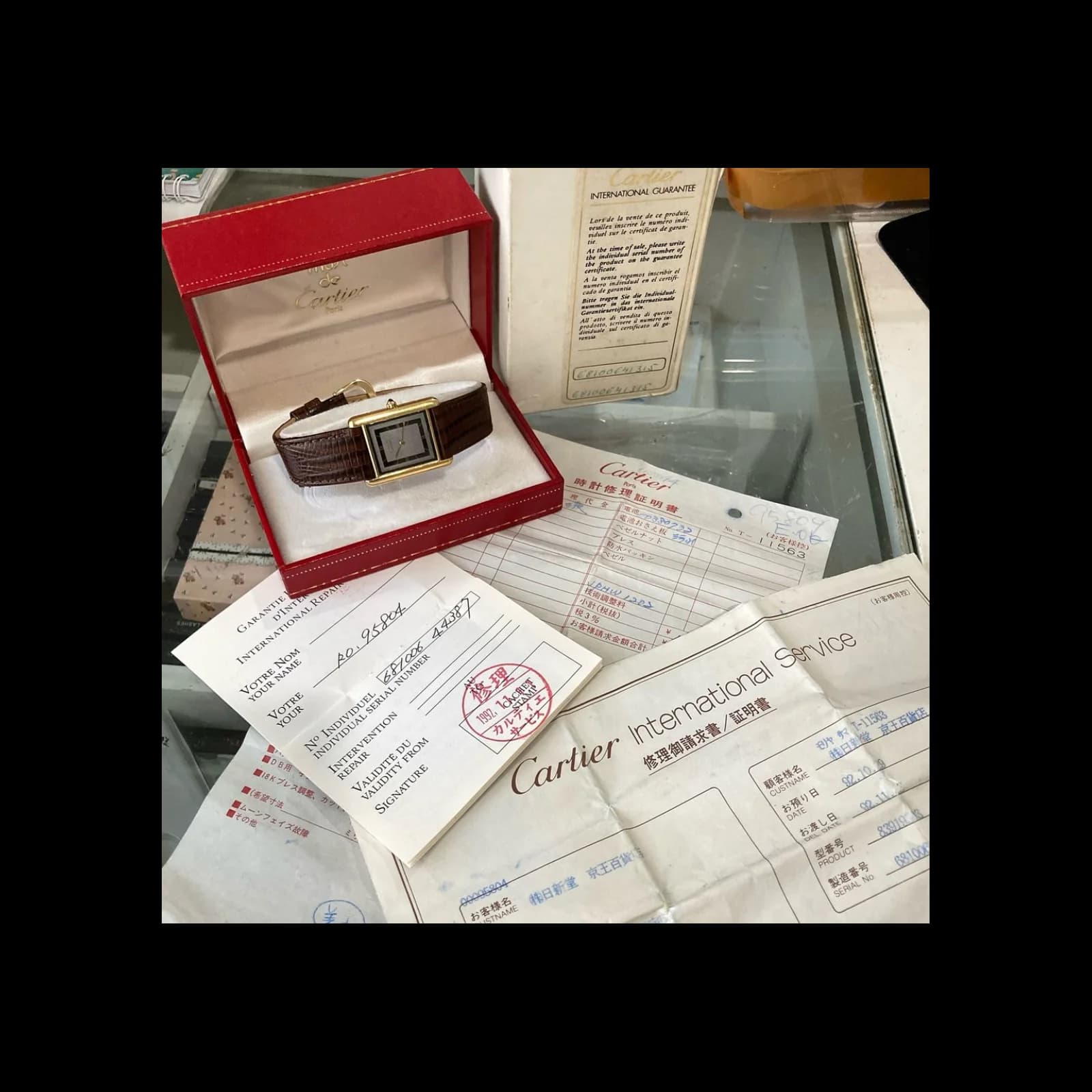 Thumb Must de Cartier Tank Quartz