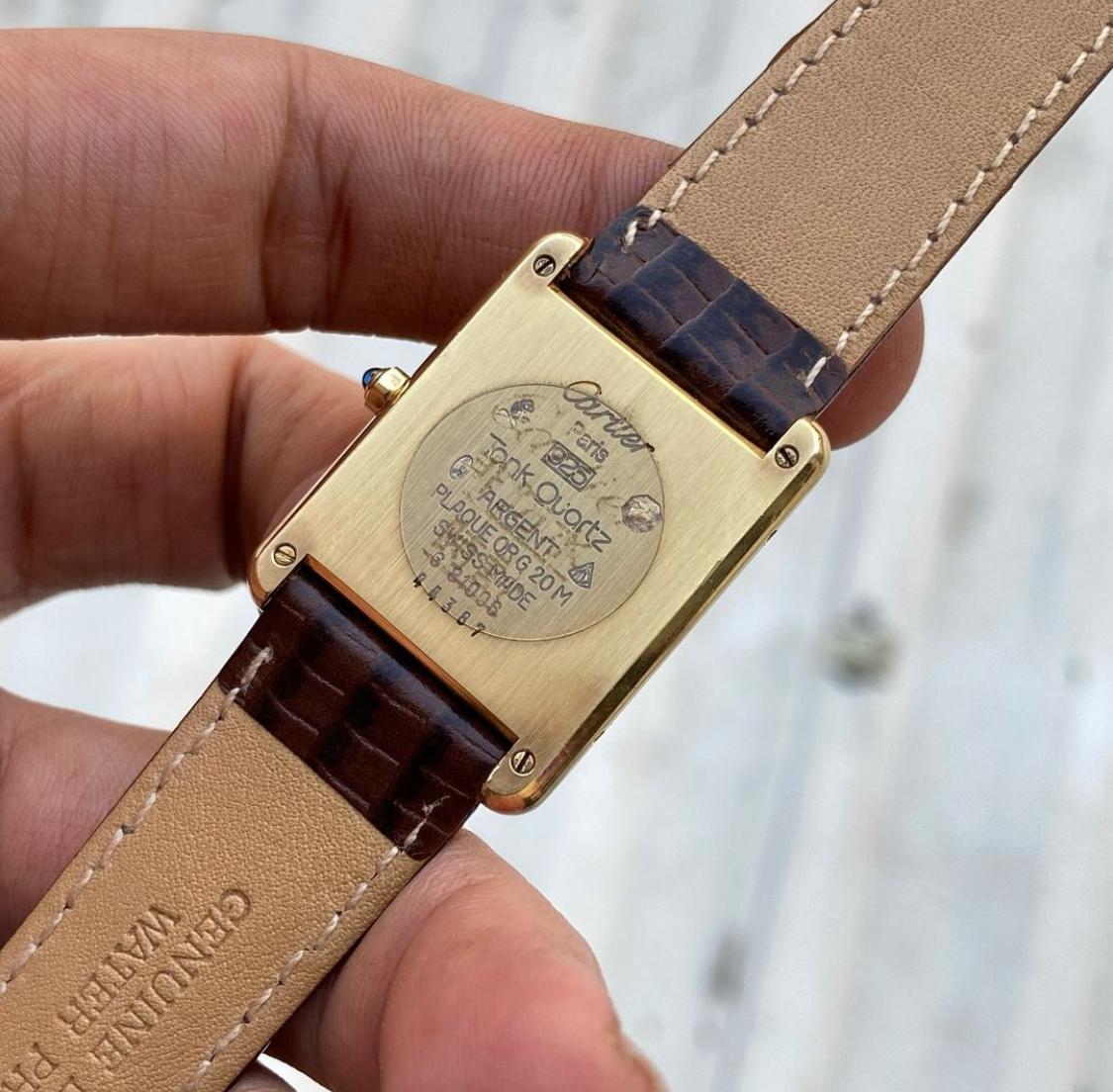 Thumb Must de Cartier Tank Quartz