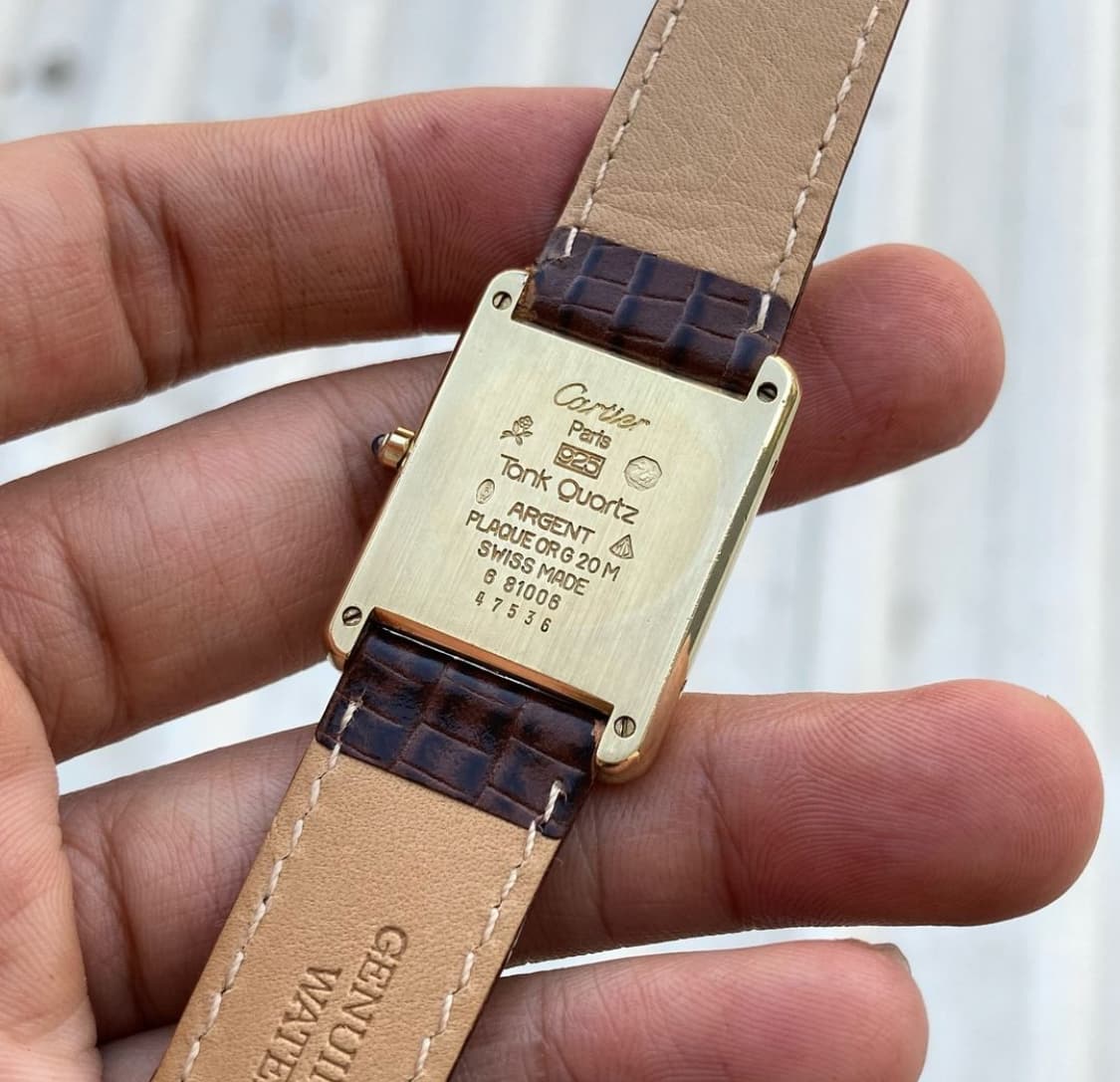 Thumb Must de Cartier Tank Quartz