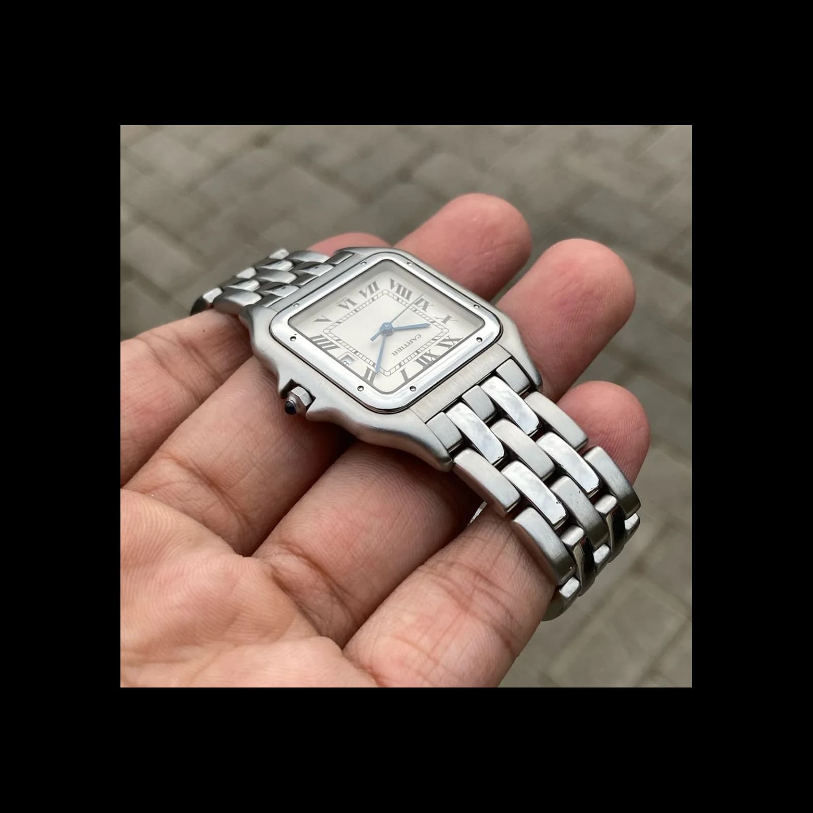 Thumb Panthere Stainless Steel Quartz Large