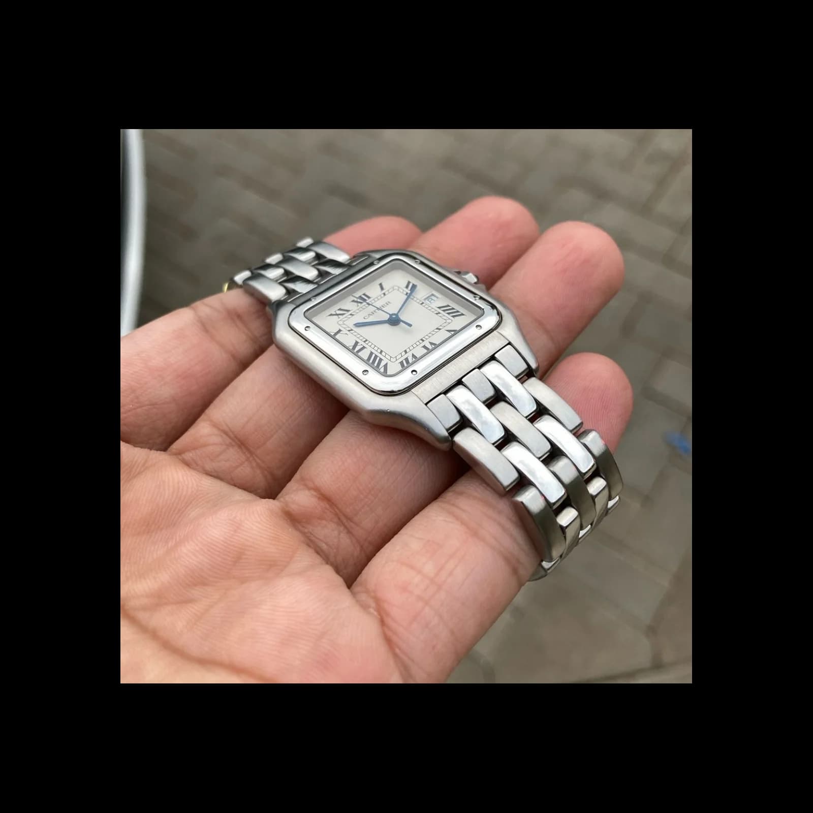 Thumb Panthere Stainless Steel Quartz Large