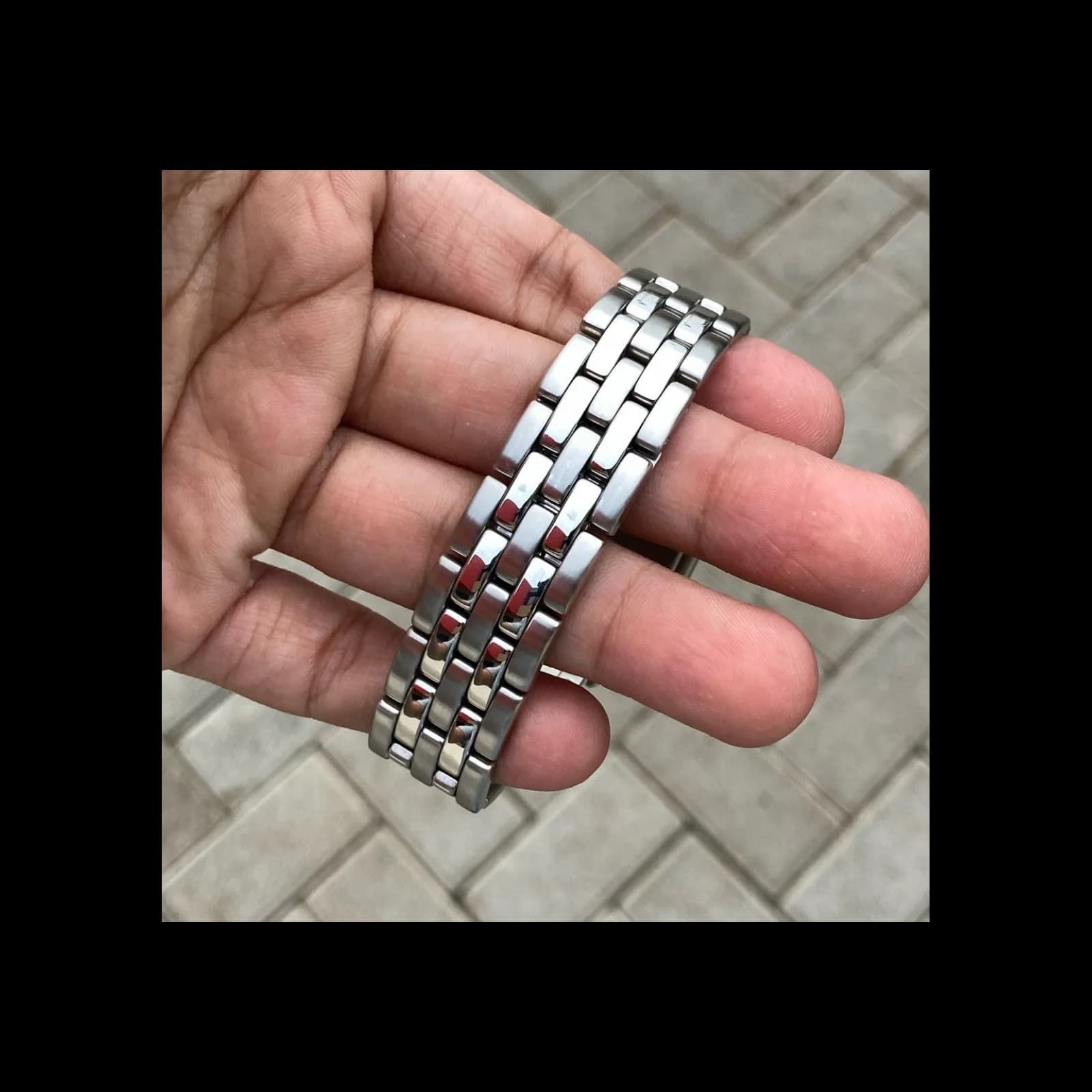 Thumb Panthere Stainless Steel Quartz Large
