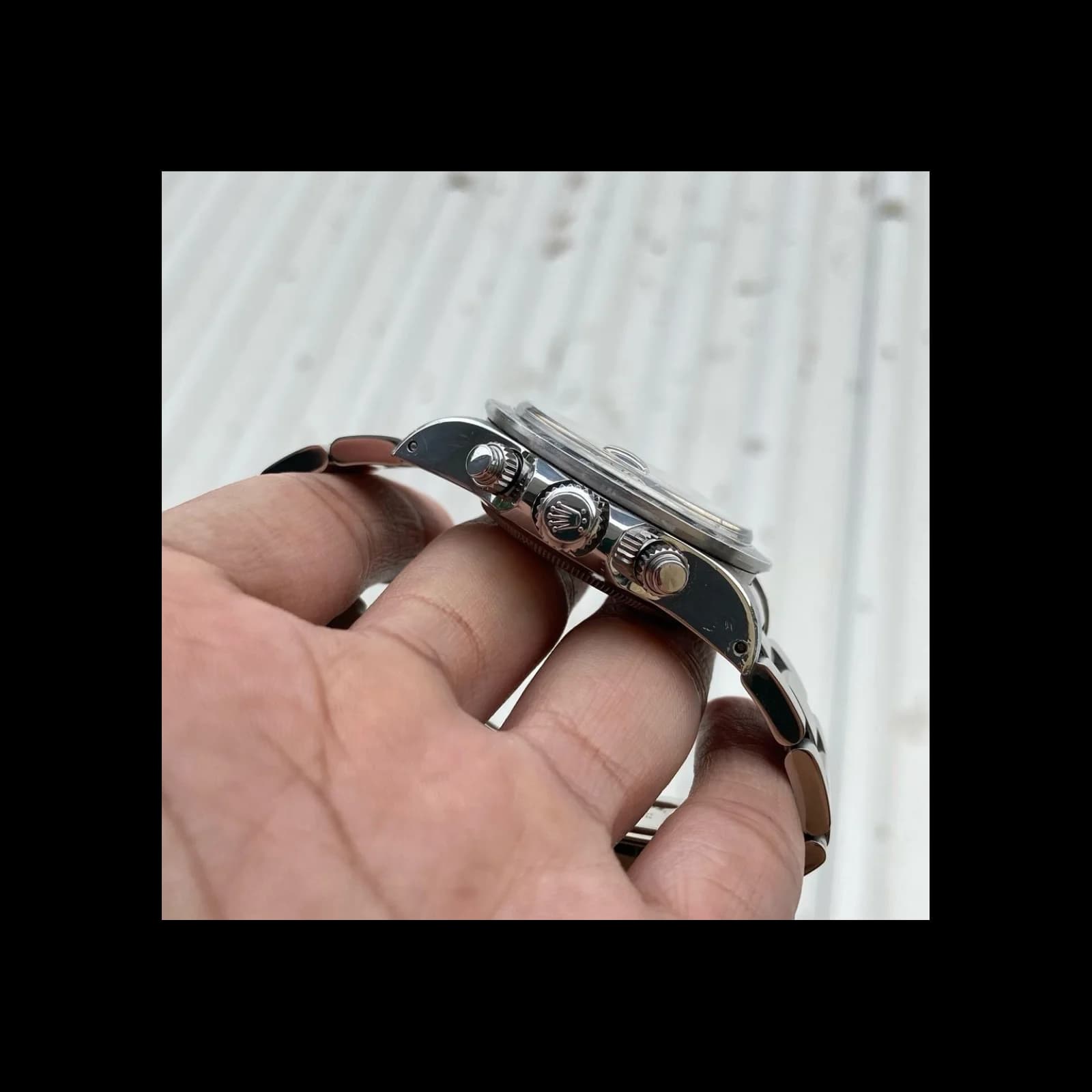 Thumb Big Block Oysterdate Early Dial Chronotime Chronograph Panda Dial