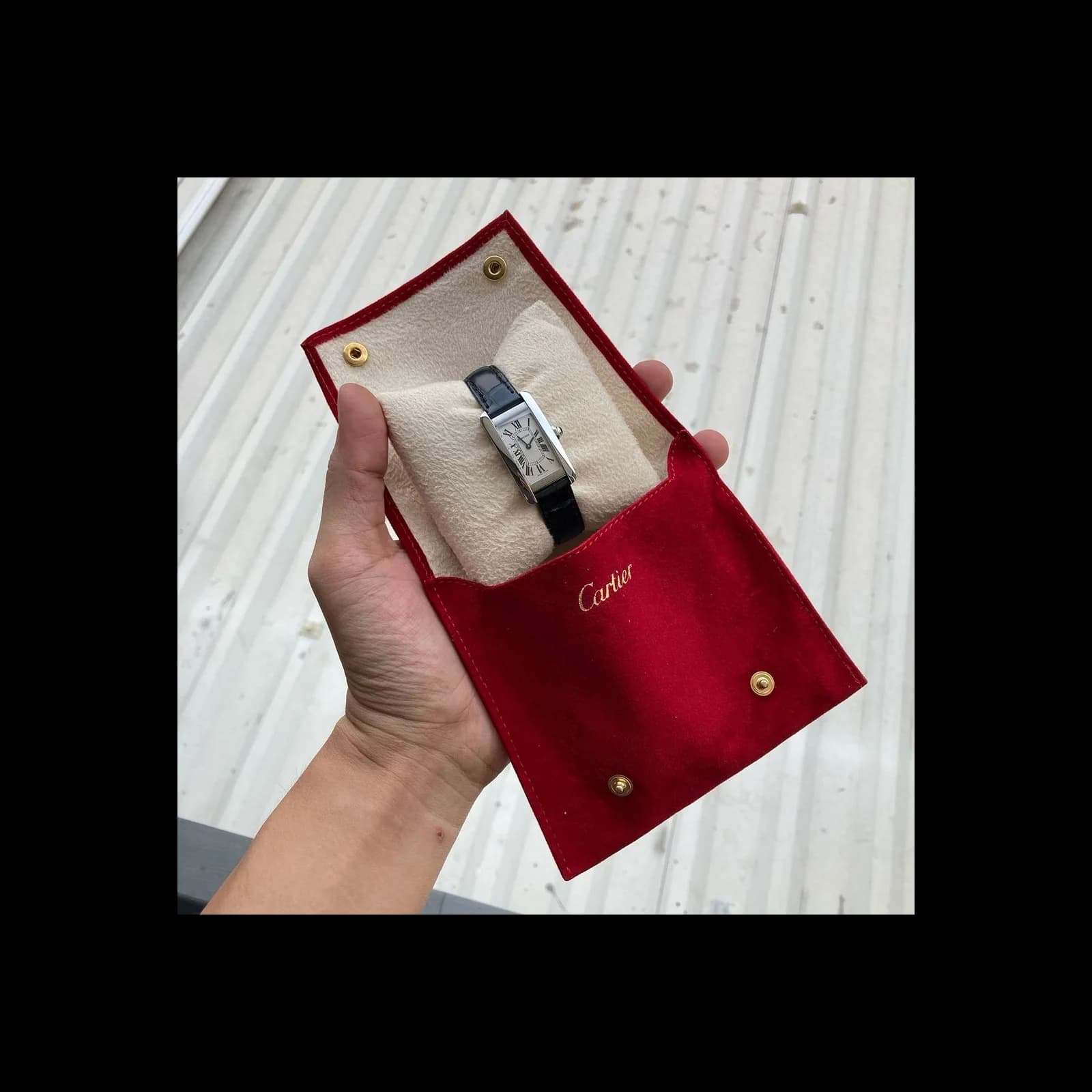 Thumb Tank Américaine Stainless Steel Quartz