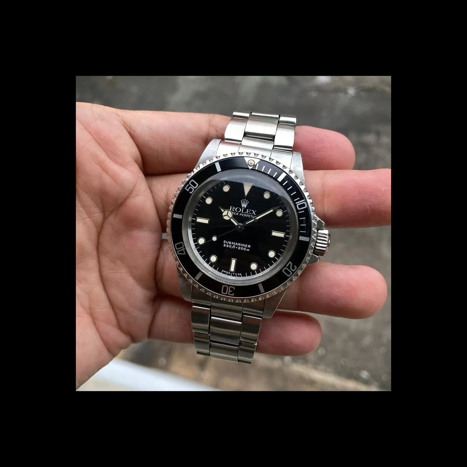Thumb Submariner No-Date 5513