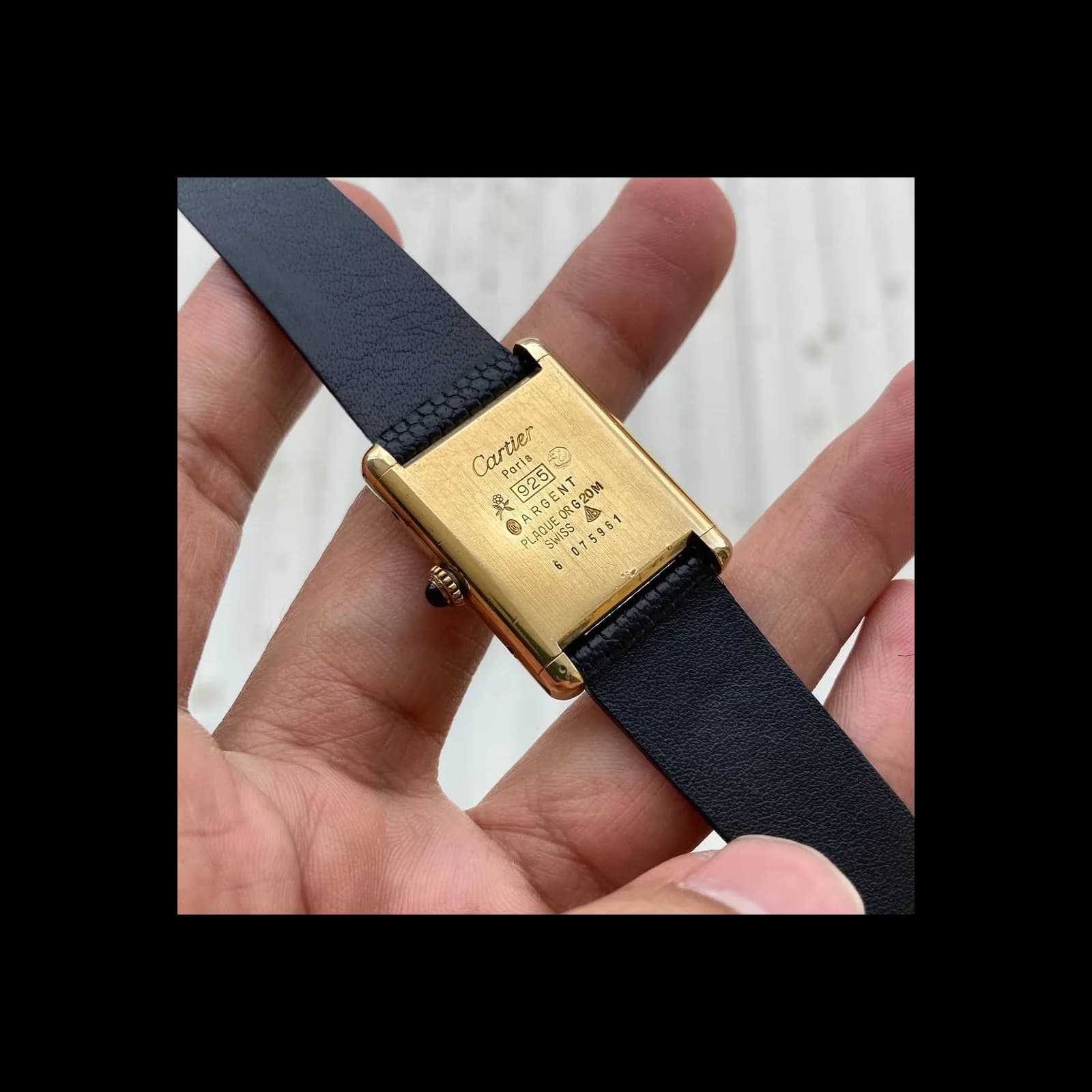 Thumb Must de Cartier Tank Quartz