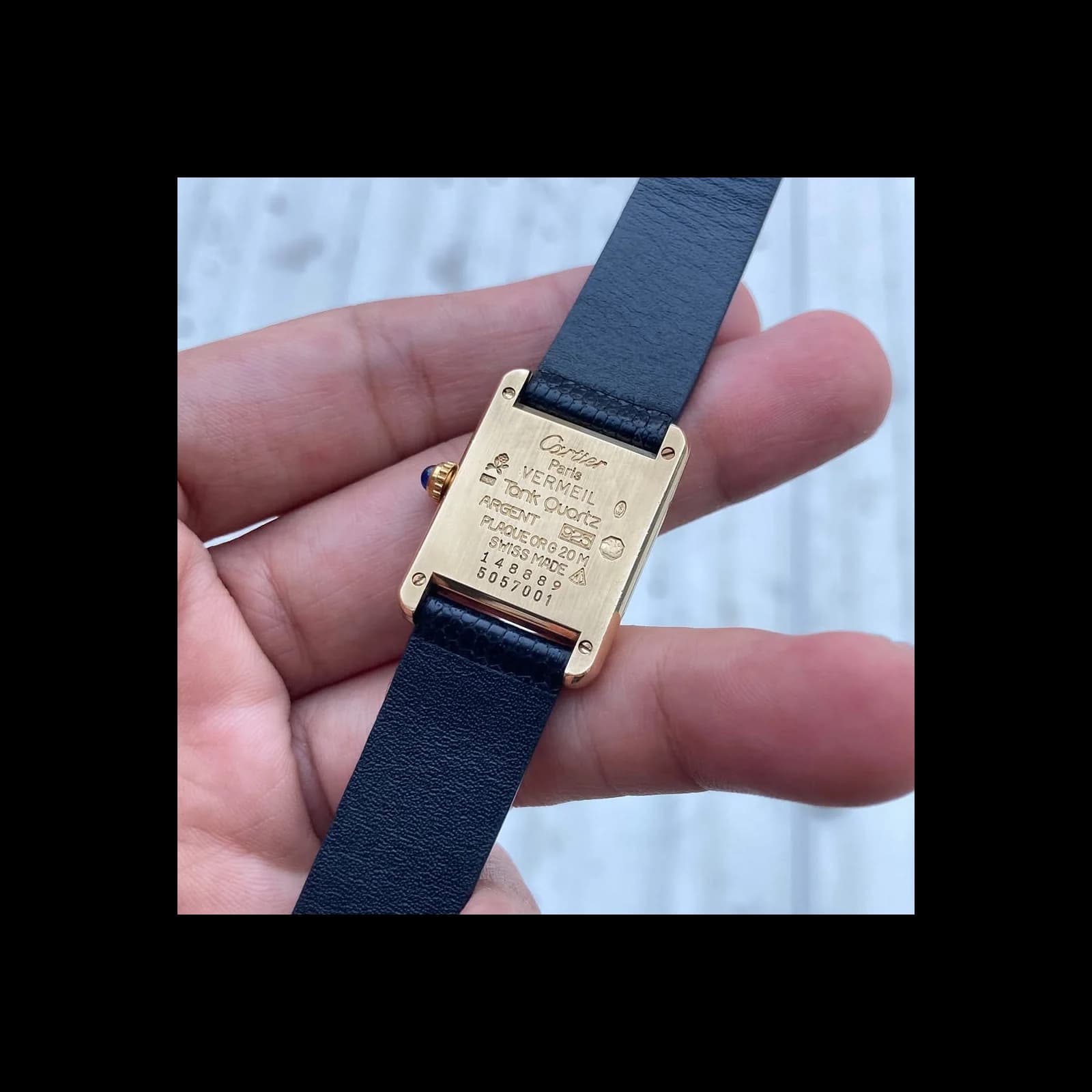Thumb Must de Cartier Tank Quartz