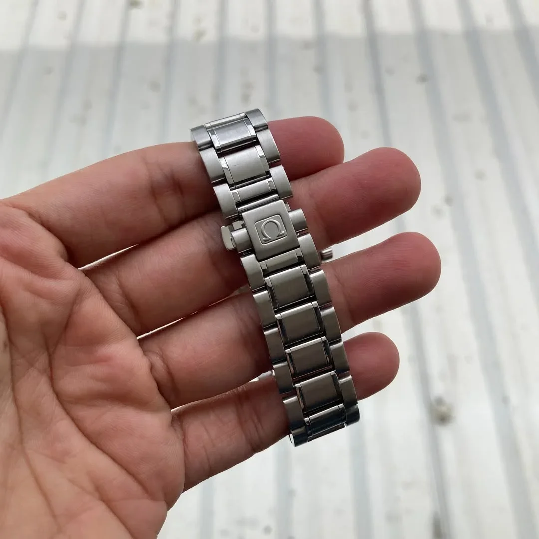Thumb Speedmaster Day Date 40 Stainless Steel / Black / Bracelet