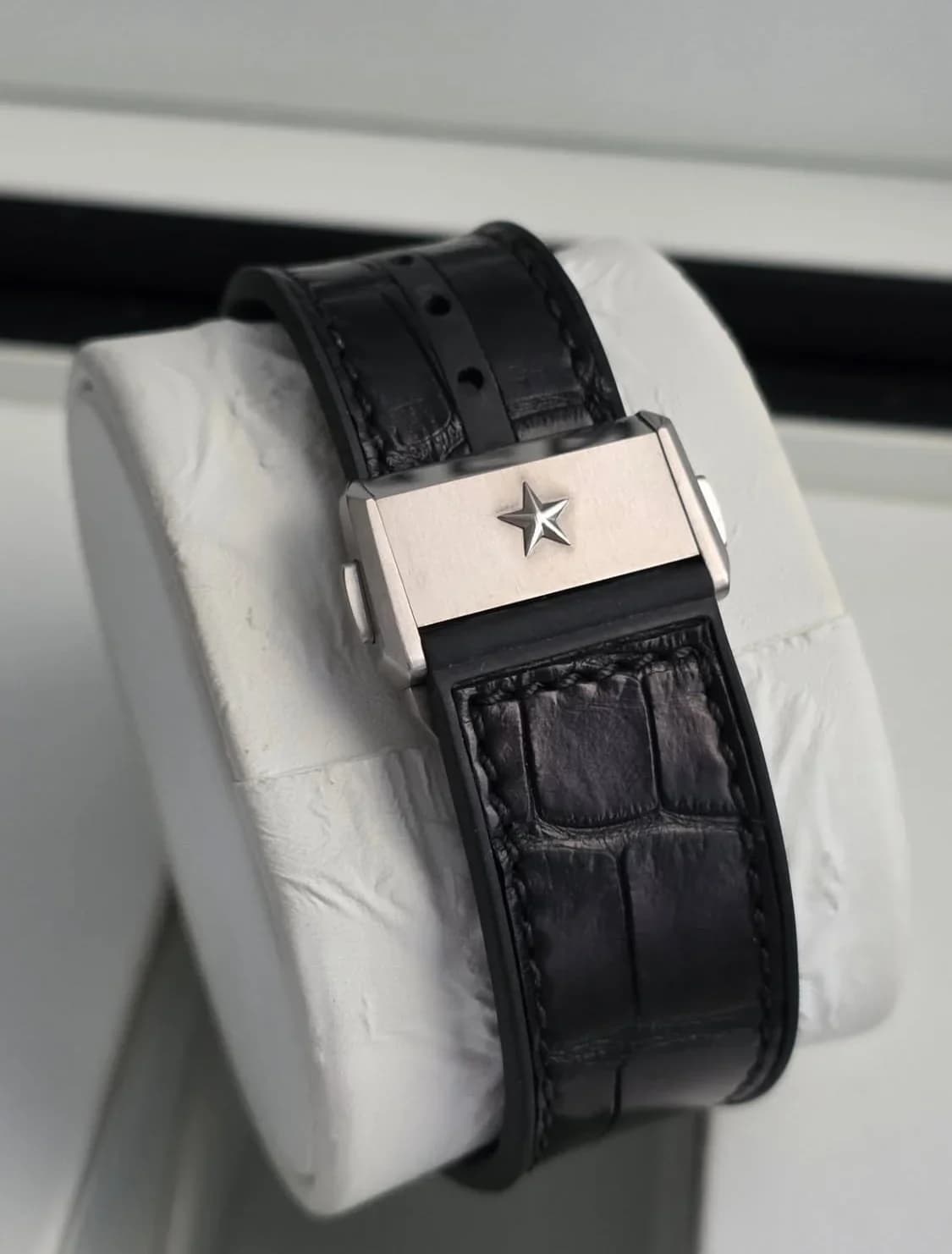Thumb Defy El Primero 21 Titanium / Skeleton / Alligator