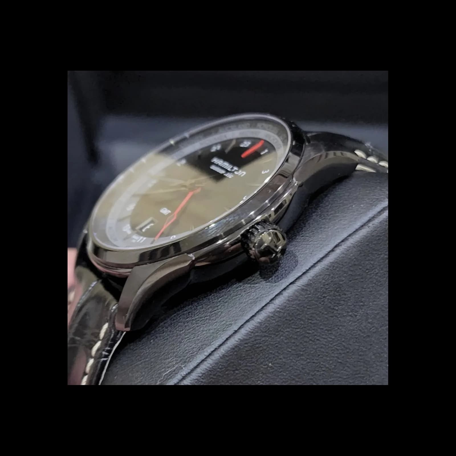 Thumb Jazzmaster GMT 42mm Black Dial