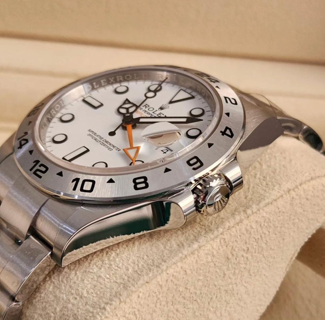 Thumb Explorer II Stainless Steel / White