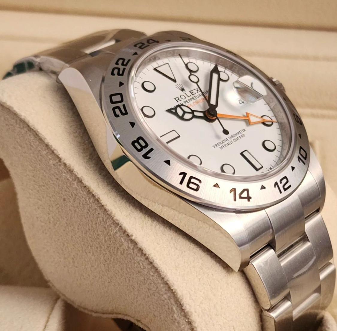Thumb Explorer II Stainless Steel / White