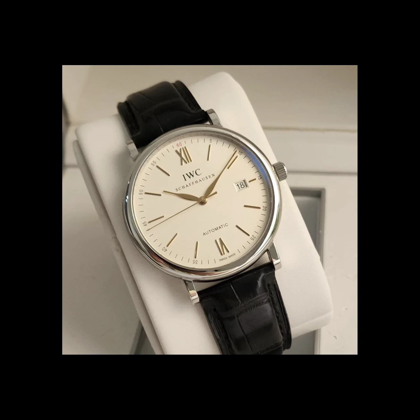 Thumb Portofino Automatic Stainless Steel / Silver