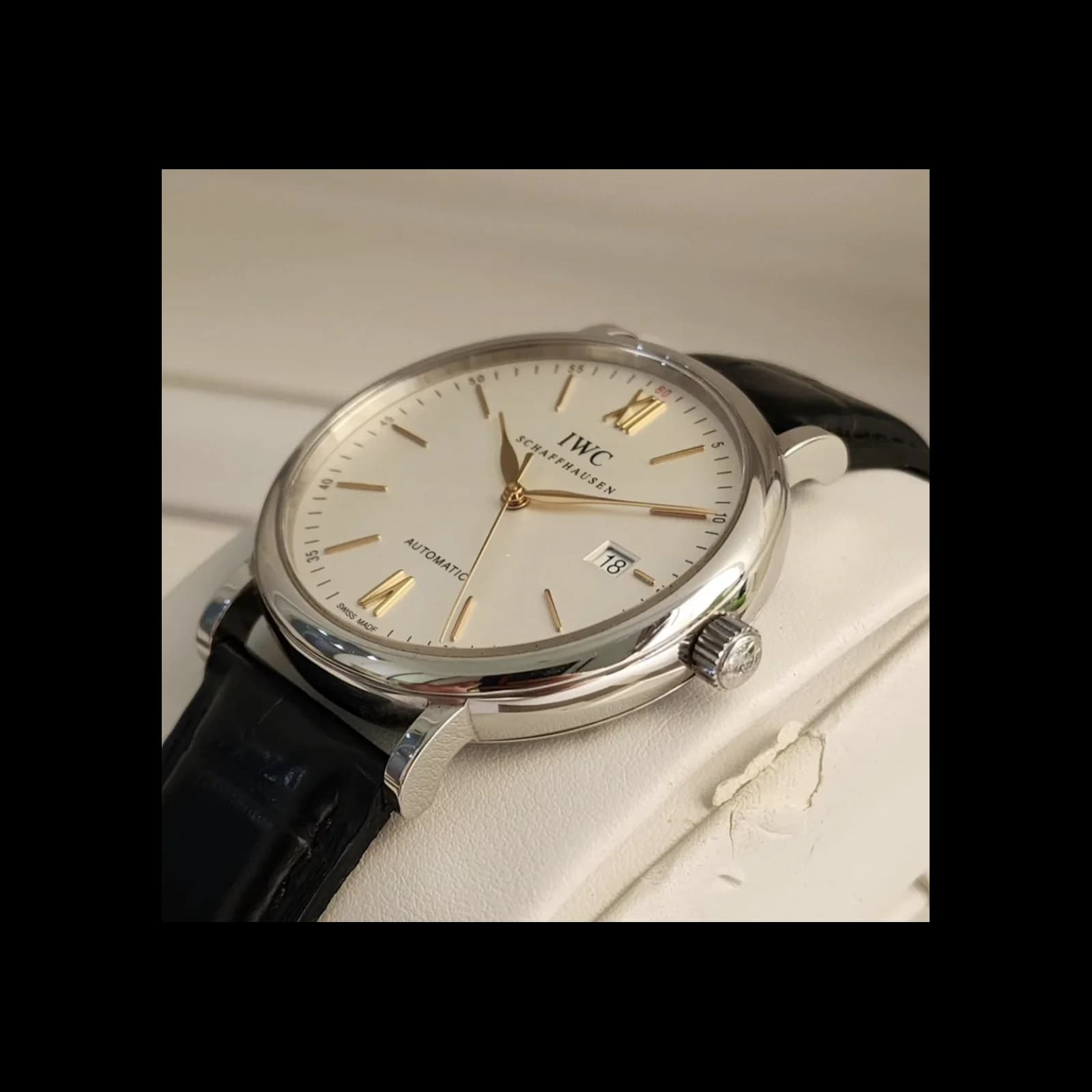 Thumb Portofino Automatic Stainless Steel / Silver