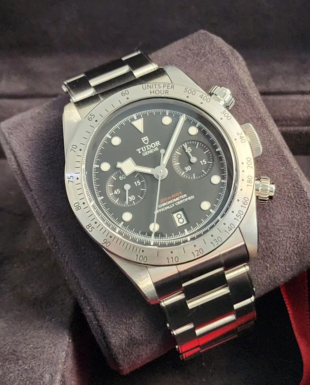Thumb Heritage Black Bay Black Chronograph / Bracelet