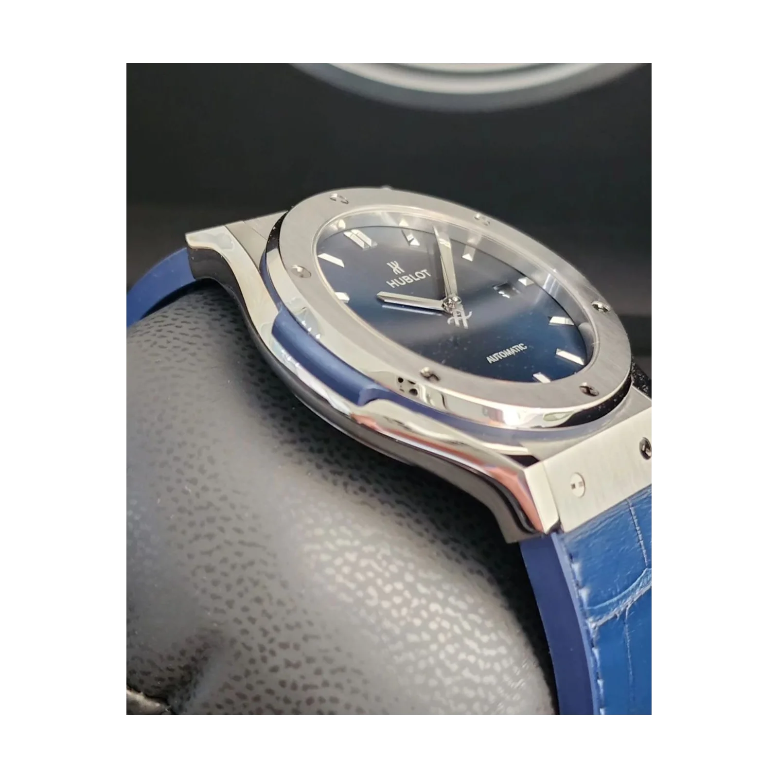 Thumb Classic Fusion 42 Titanium / Blue / Rubber