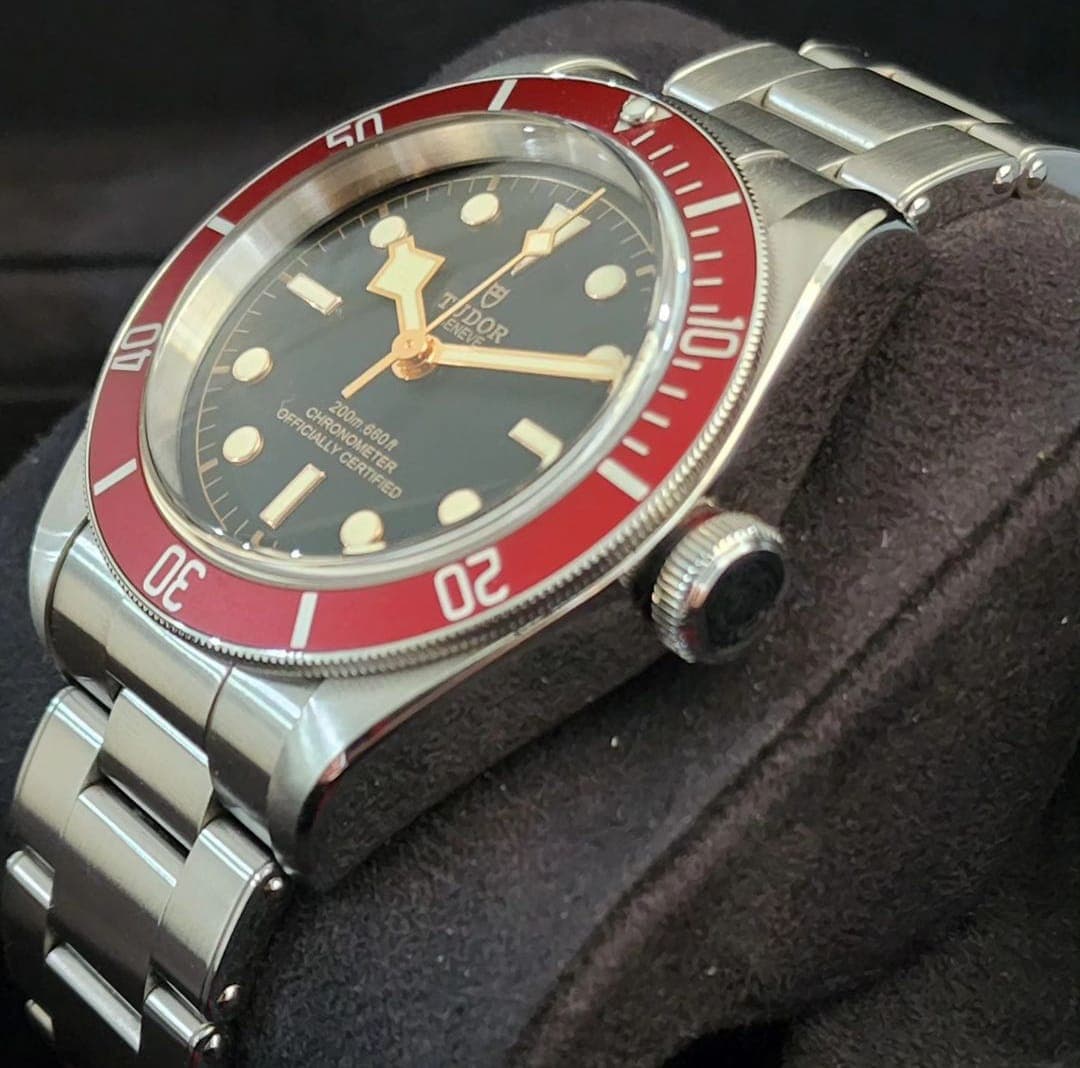 Thumb Heritage Black Bay Red Manufacture / Bracelet