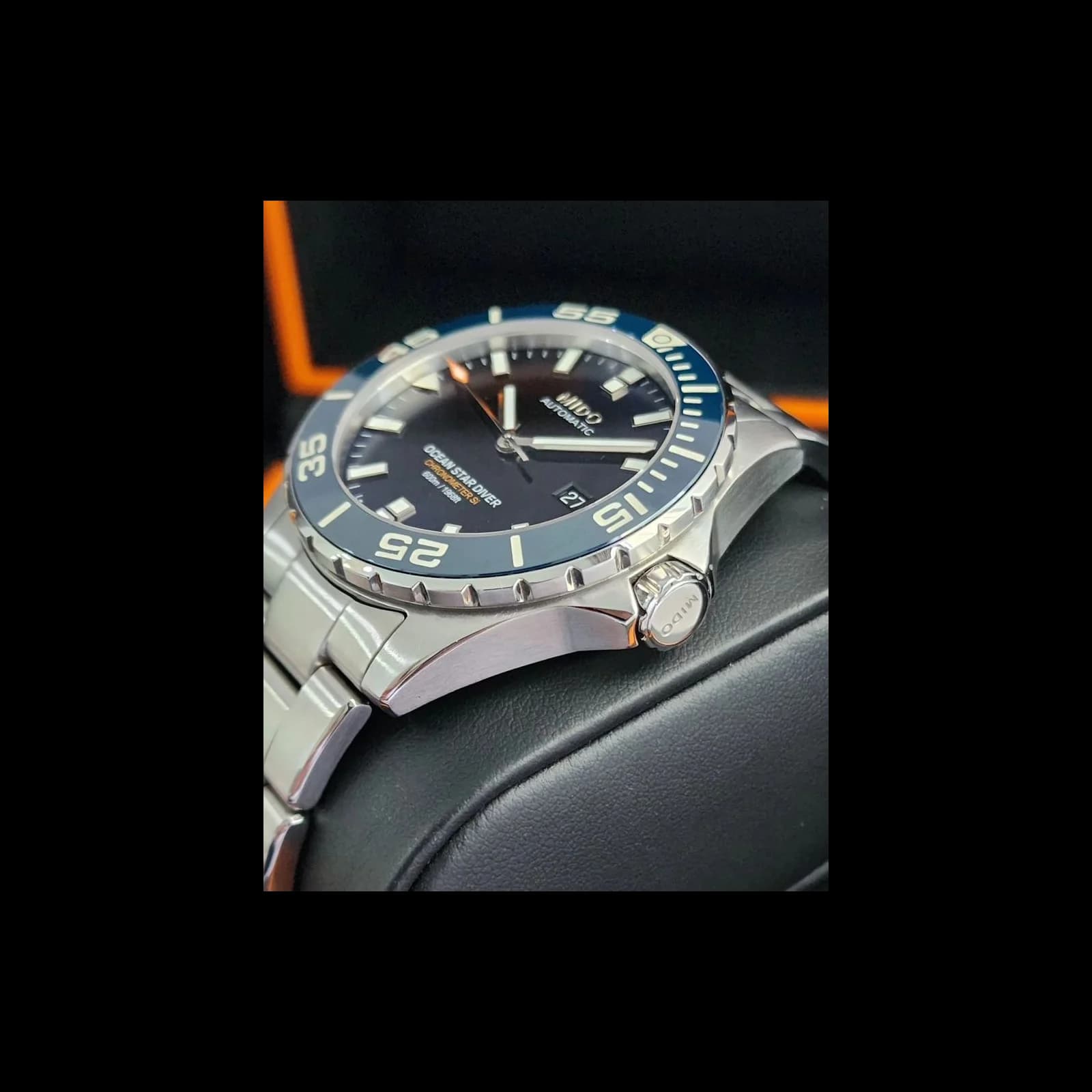 Thumb Ocean Star 600 Chronometer Stainless Steel / Blue / Bracelet
