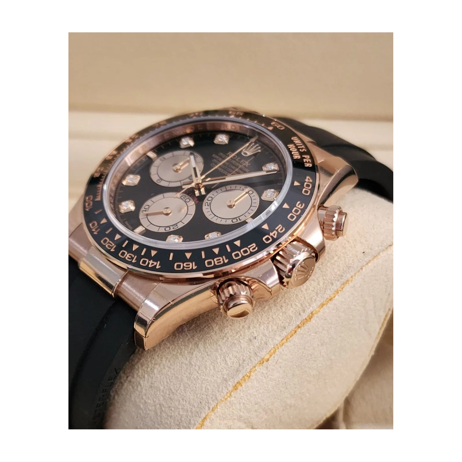 Thumb Cosmograph Daytona Everose - Cerachrom / Black - Sundust- Diamond / Oysterflex