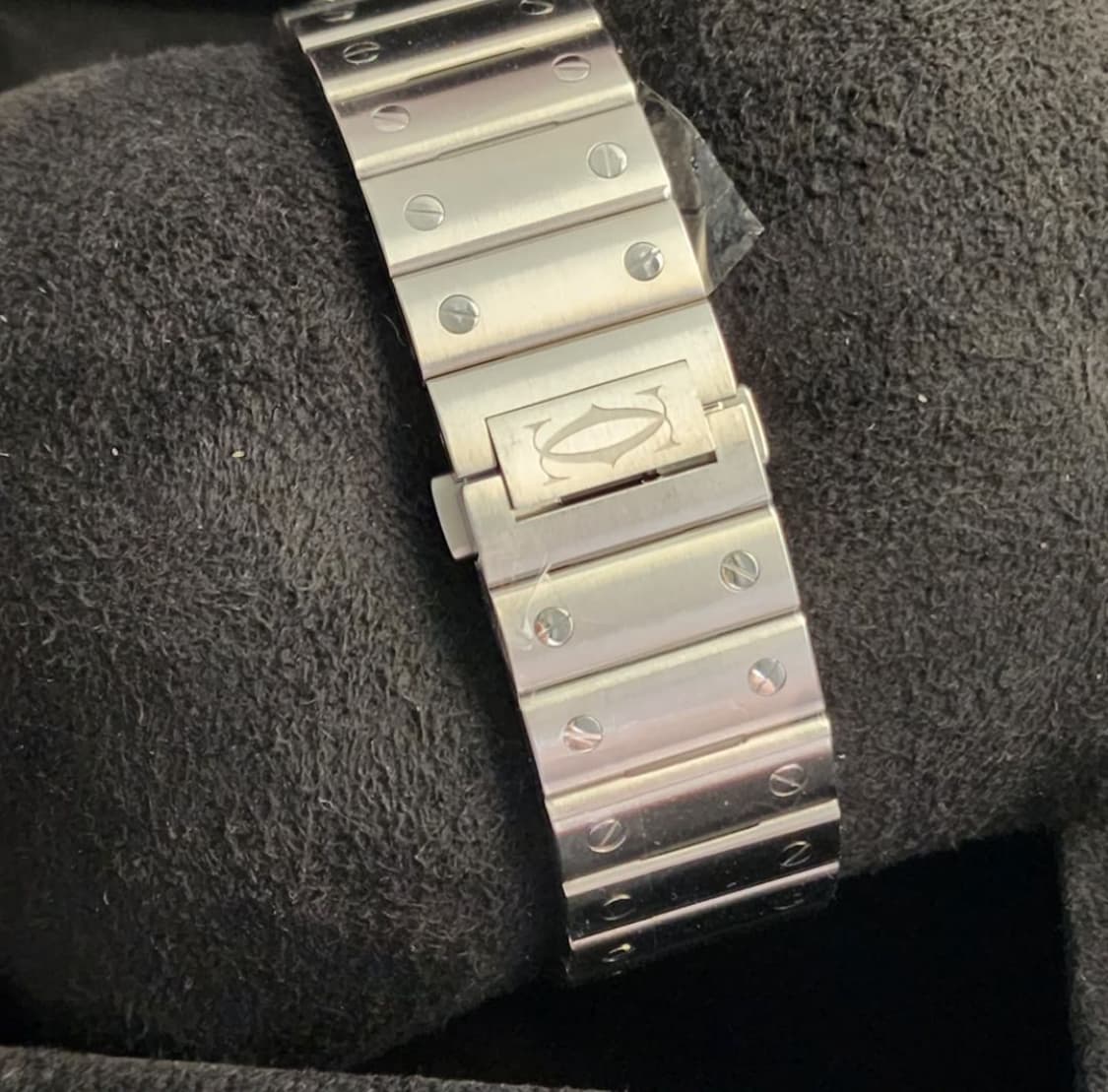 Thumb Santos White Dial Large