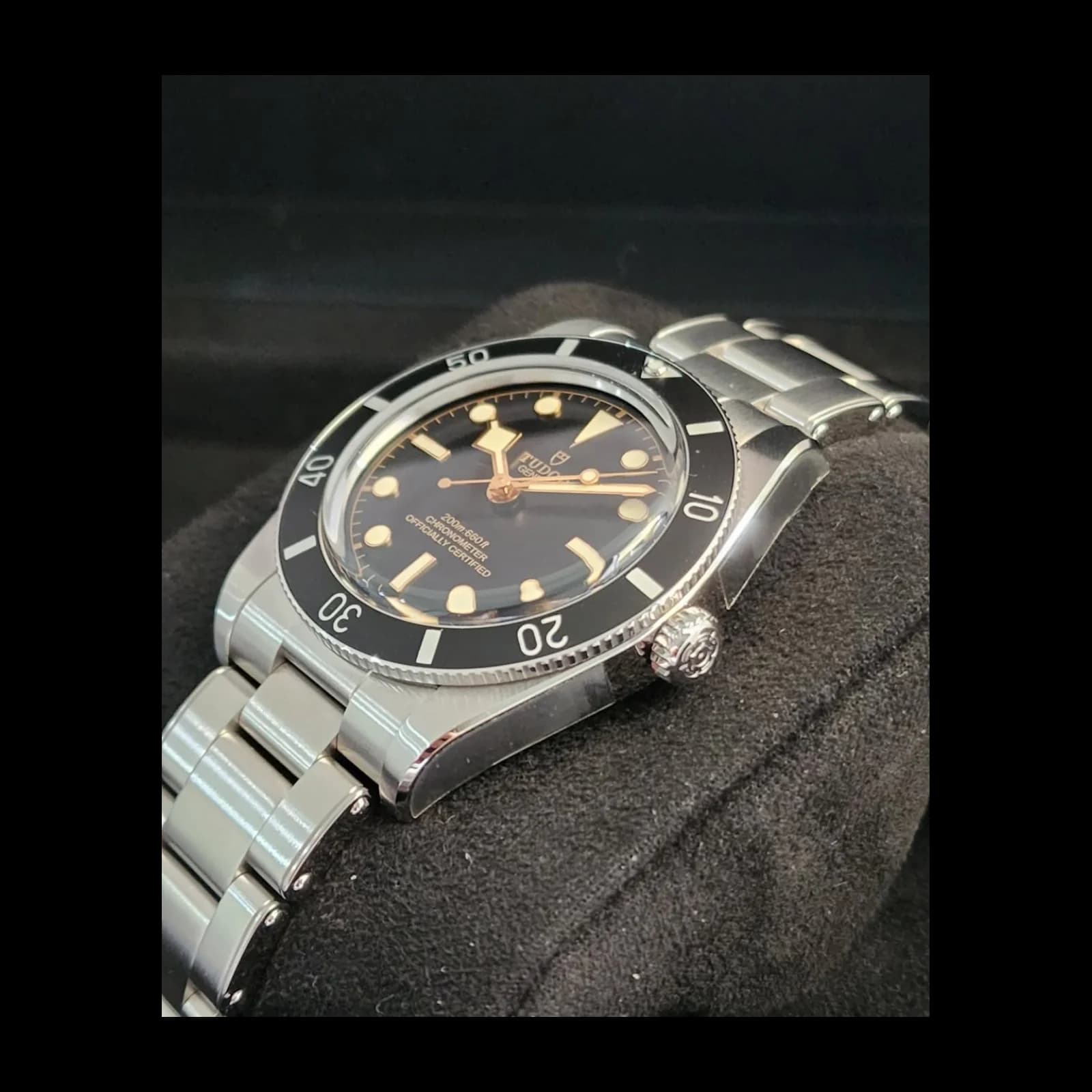 Thumb Black Bay Fifty-Four Stainless Steel / Black / Bracelet