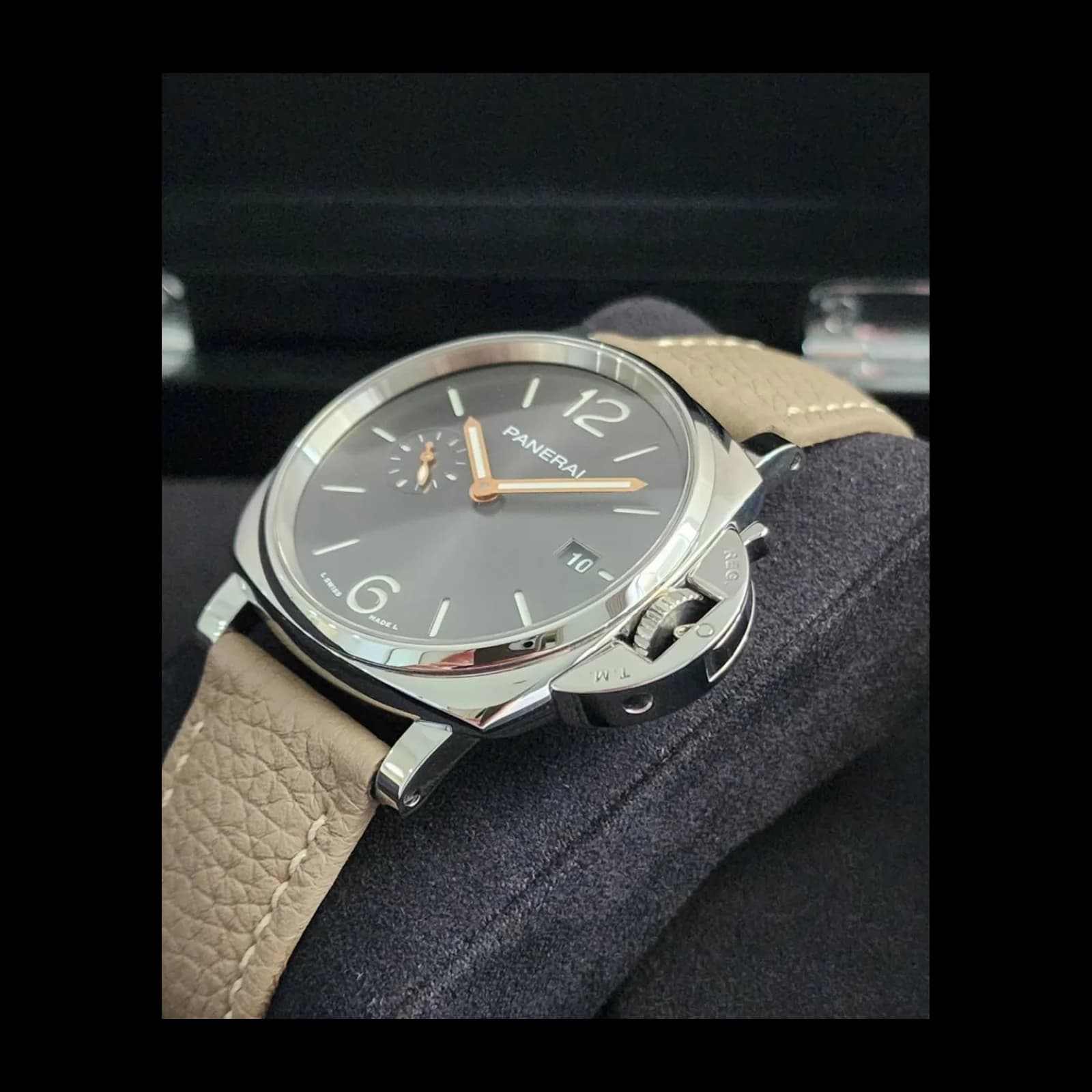 Thumb Luminor Due 42 3 Days Date Stainless Steel / Grey