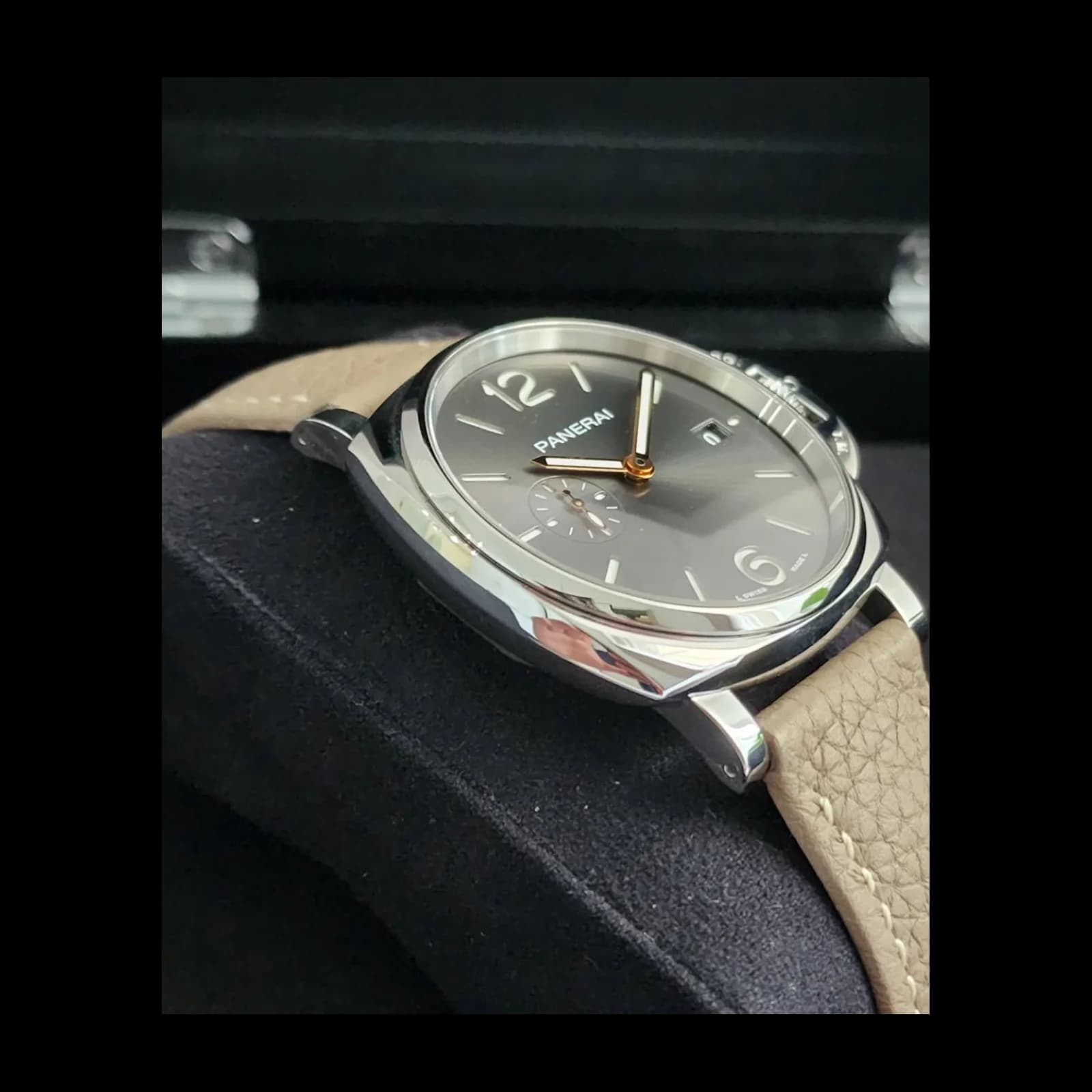 Thumb Luminor Due 42 3 Days Date Stainless Steel / Grey