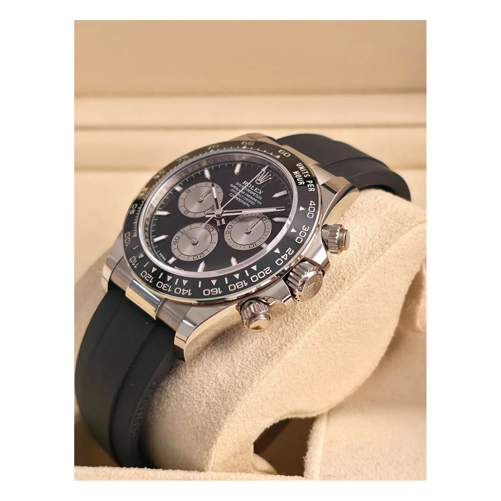 Thumb Cosmograph Daytona White Gold - Cerachrom / Black - Steel / Oysterflex
