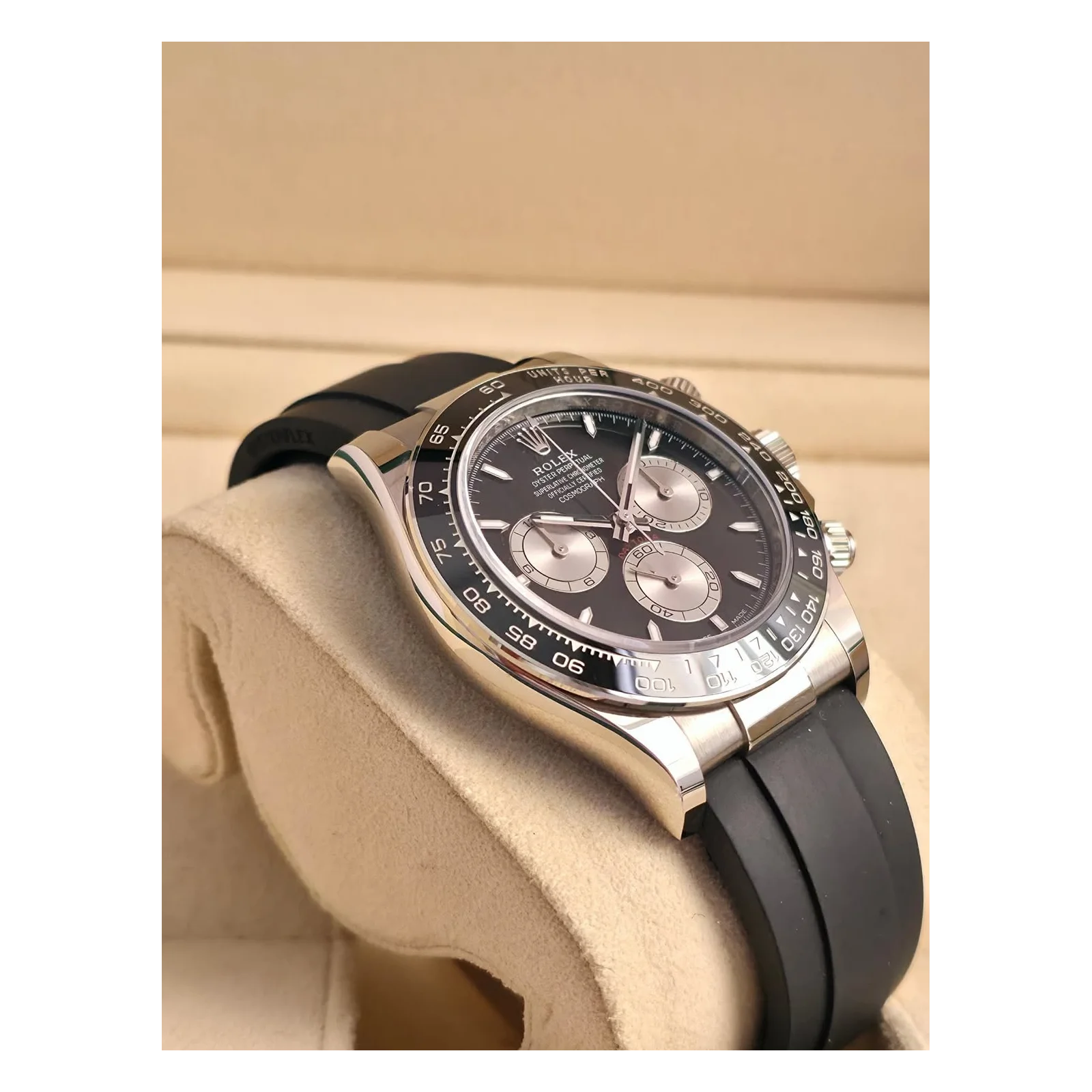 Thumb Cosmograph Daytona White Gold - Cerachrom / Black - Steel / Oysterflex