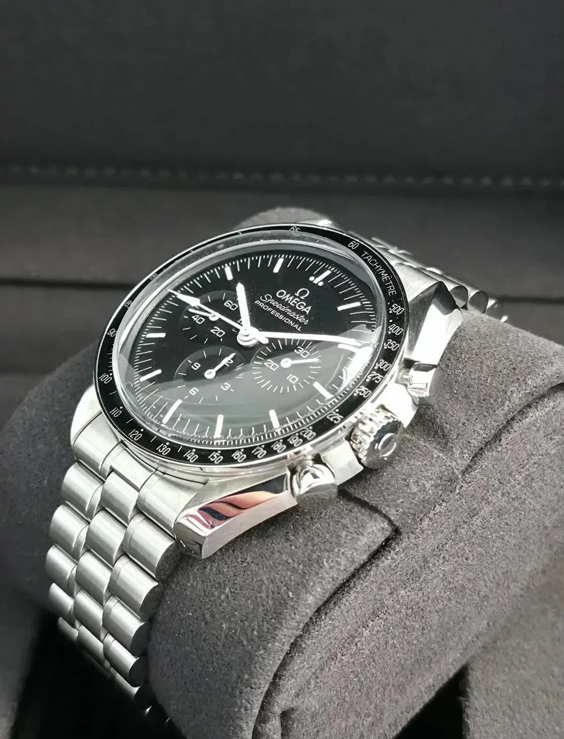 Thumb Speedmaster Professional Moonwatch 3861 Stainless Steel / Black / Plexi / Bracelet