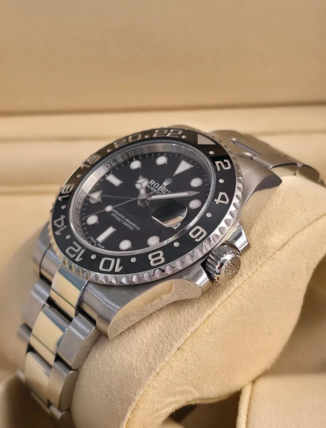 Thumb GMT-Master II Stainless Steel / LN