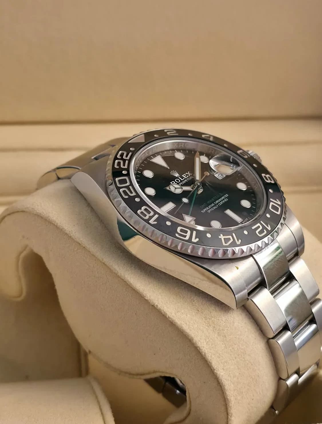 Thumb GMT-Master II Stainless Steel / LN
