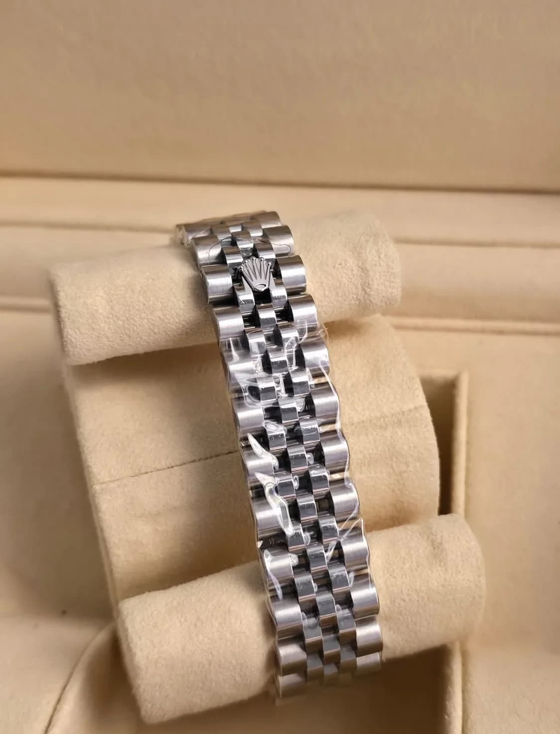 Thumb Datejust 31 Stainless Steel Fluted / Jubilee / Dark Rhodium Floral