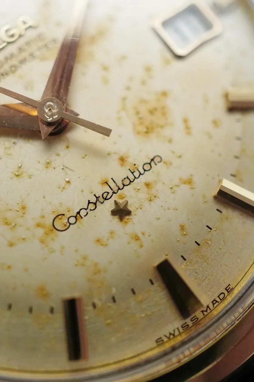 Thumb Omega constellation Jumbo gold top 14777