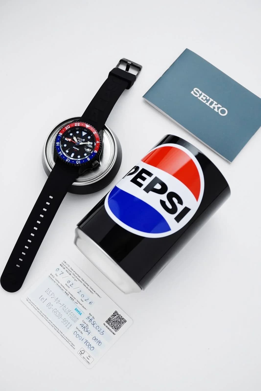 Thumb Seiko x Pepsi Collaboration