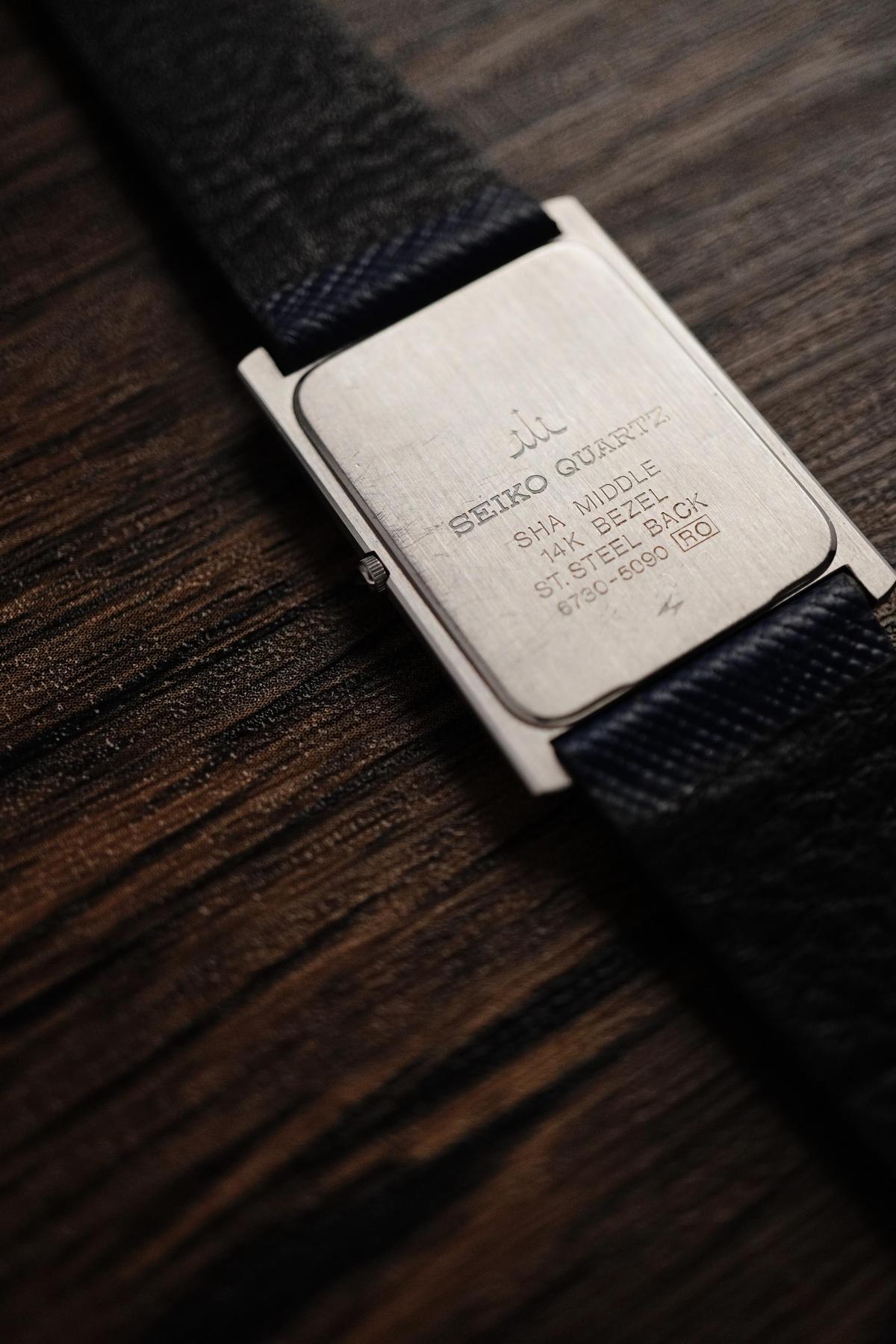 Thumb Seiko Credor Tank