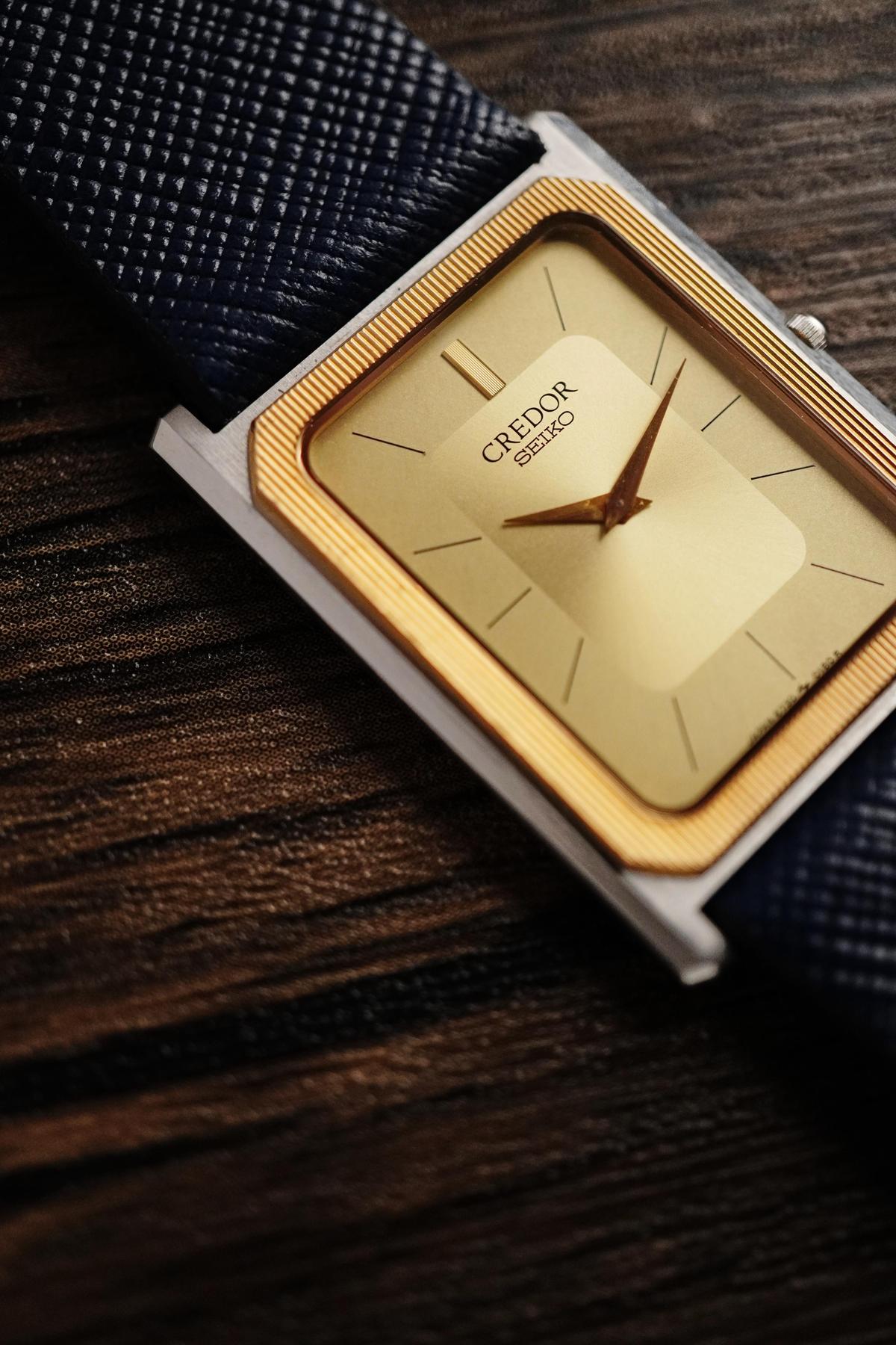 Thumb Seiko Credor Tank