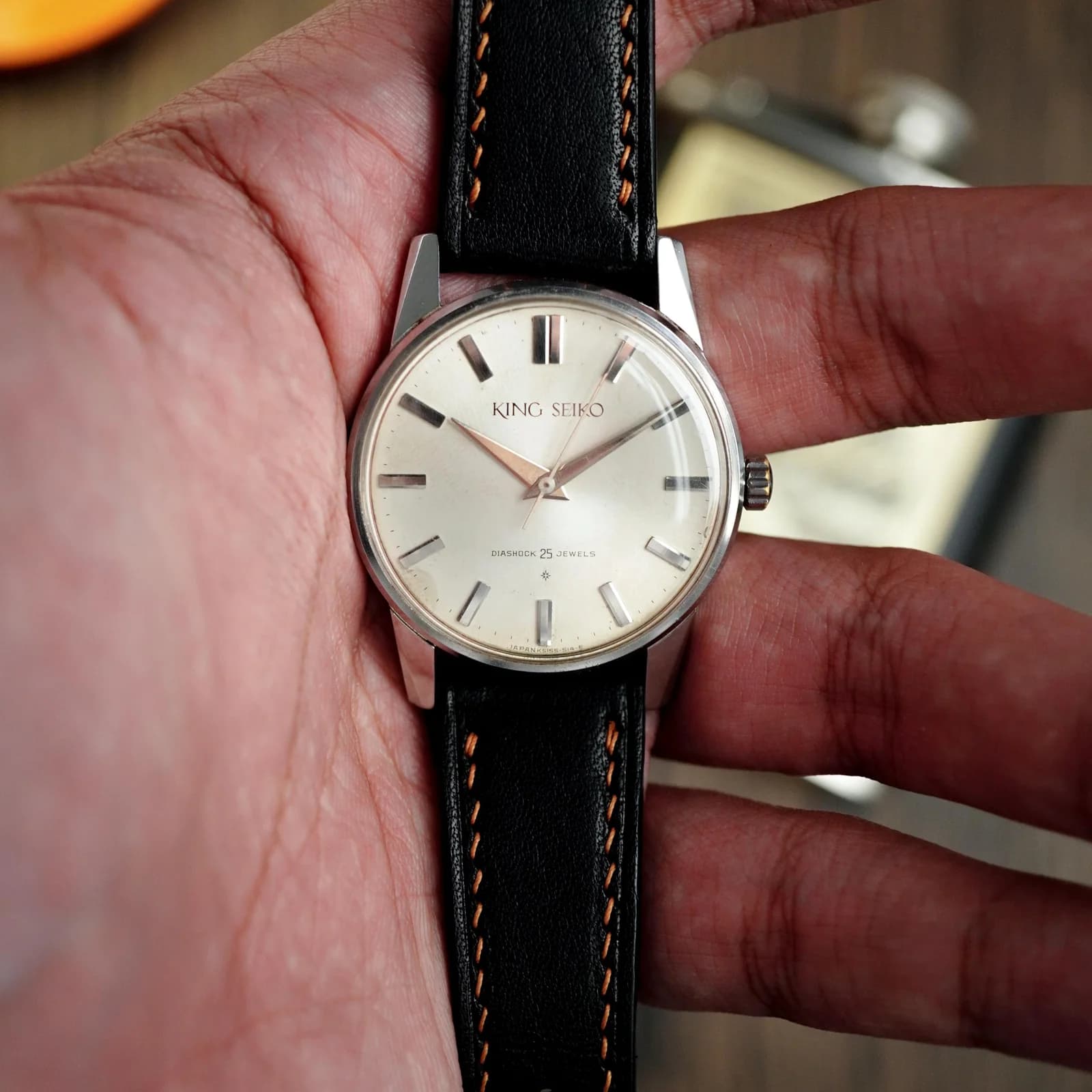 Thumb King Seiko 15034 Special Dial 