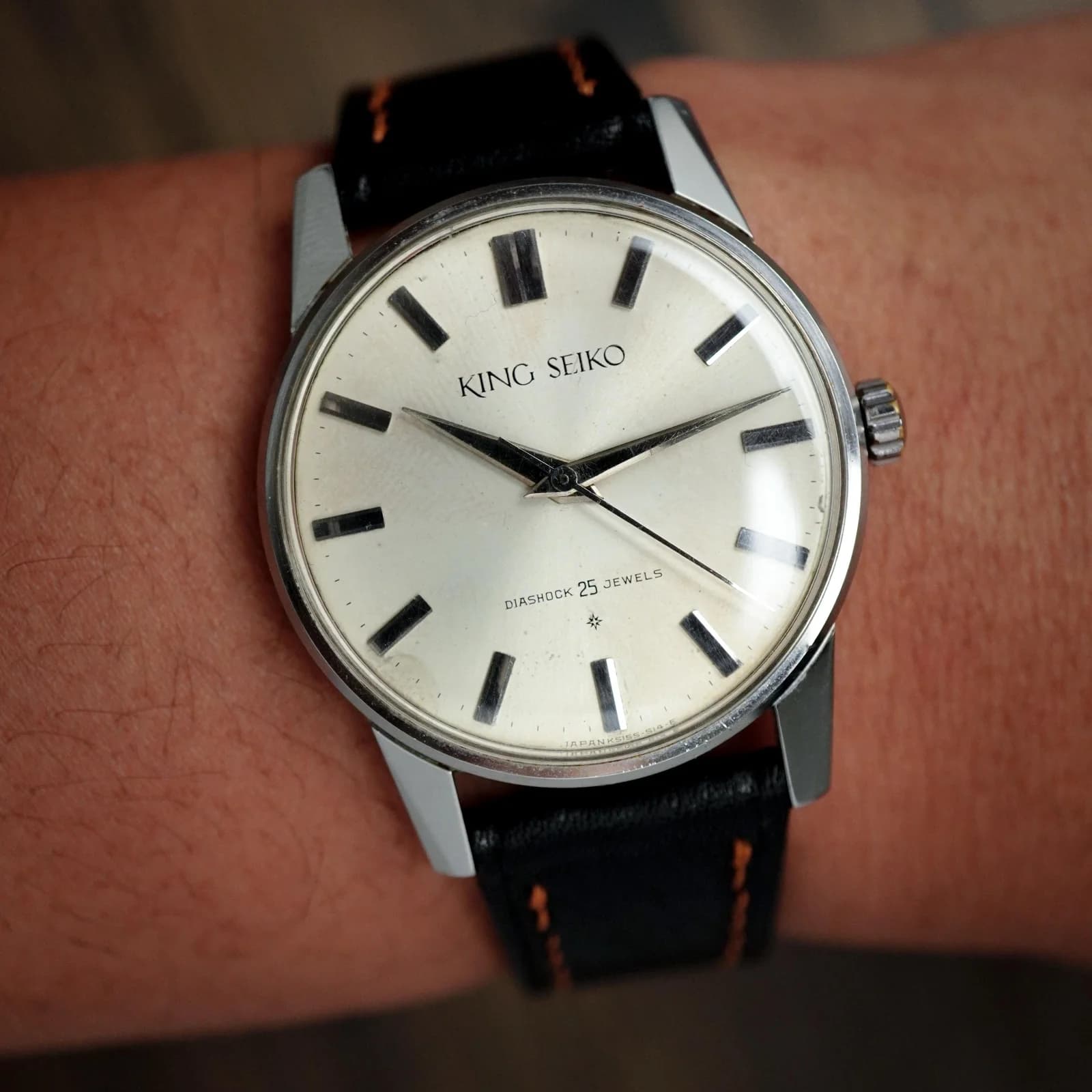 Thumb King Seiko 15034 Special Dial 